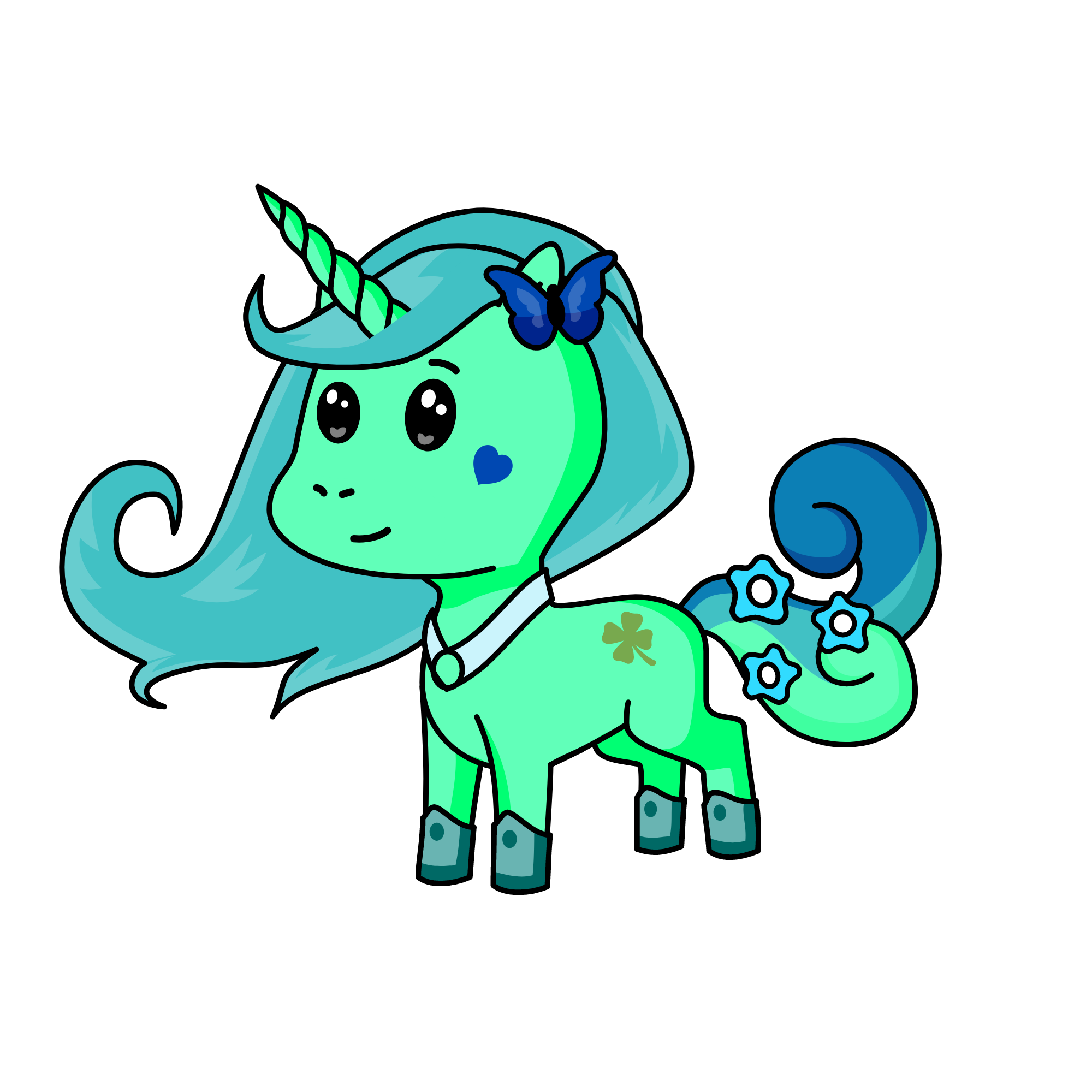 Icey, the unicorn