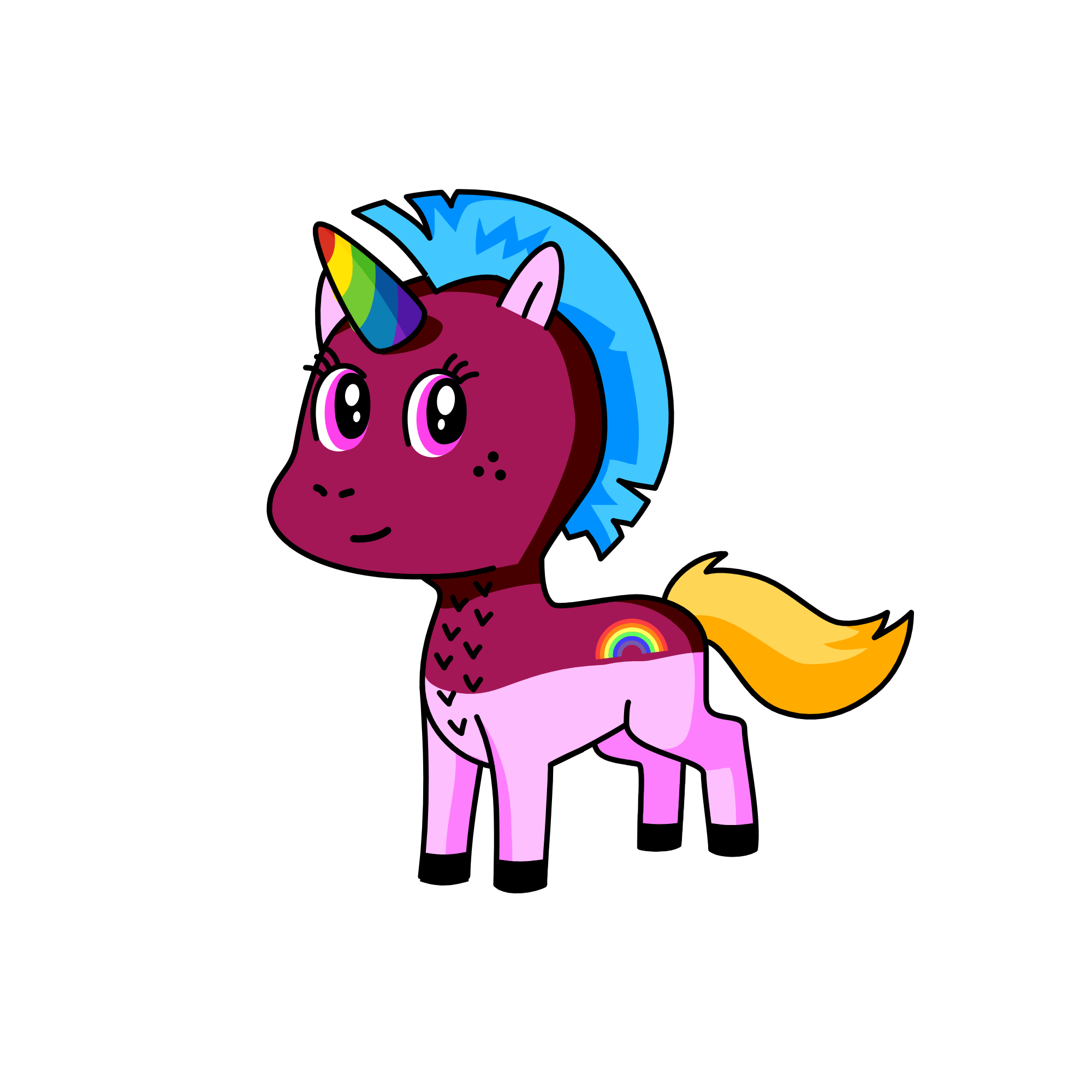 Sam.w, the unicorn