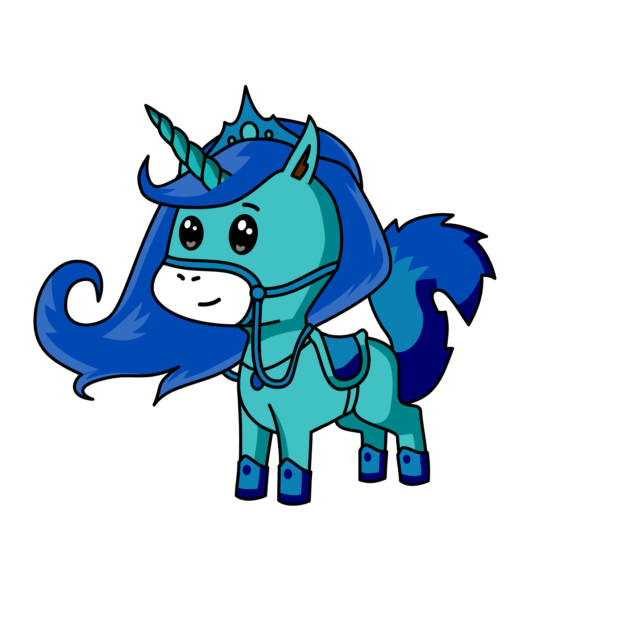 bloo, the unicorn