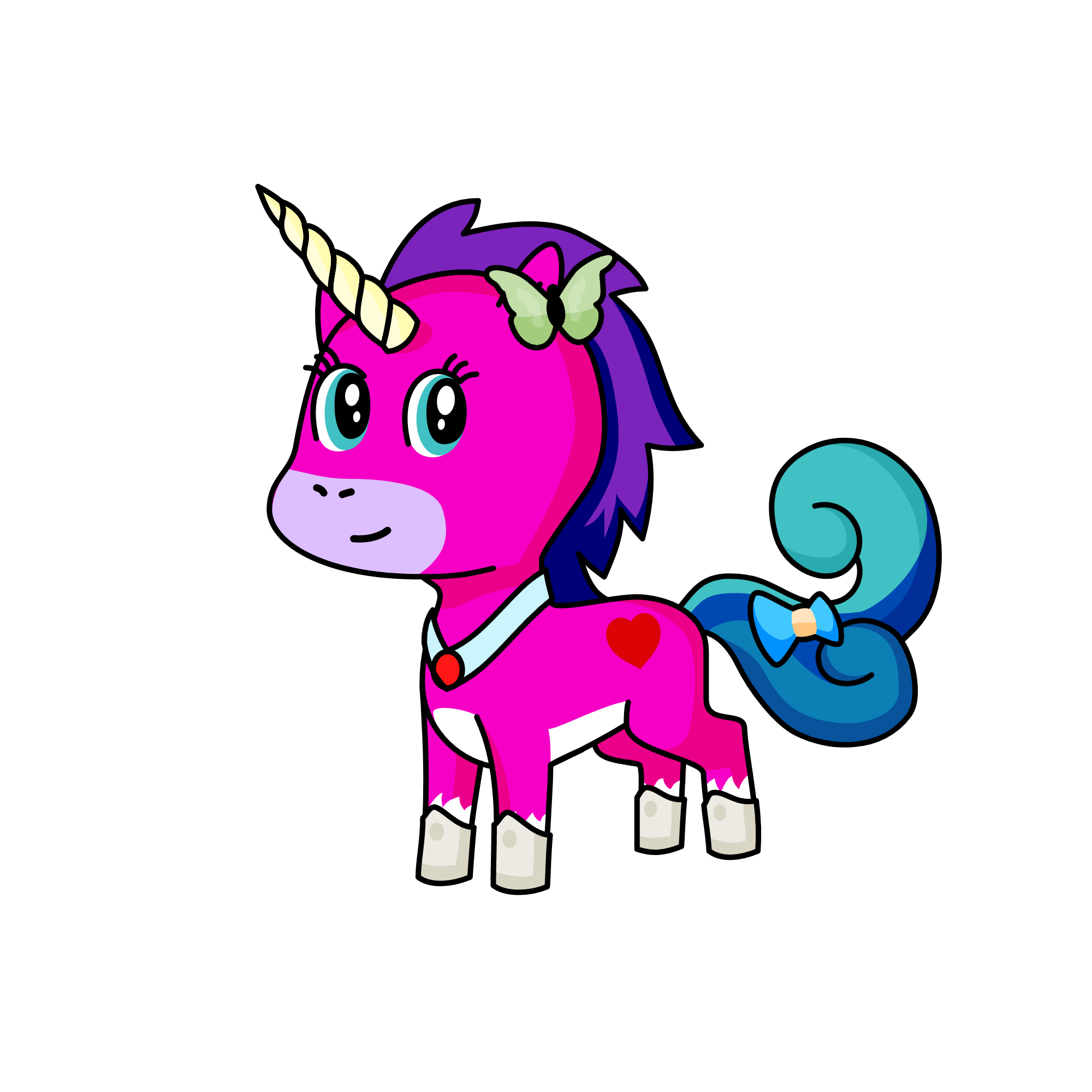 Snowfall, the unicorn