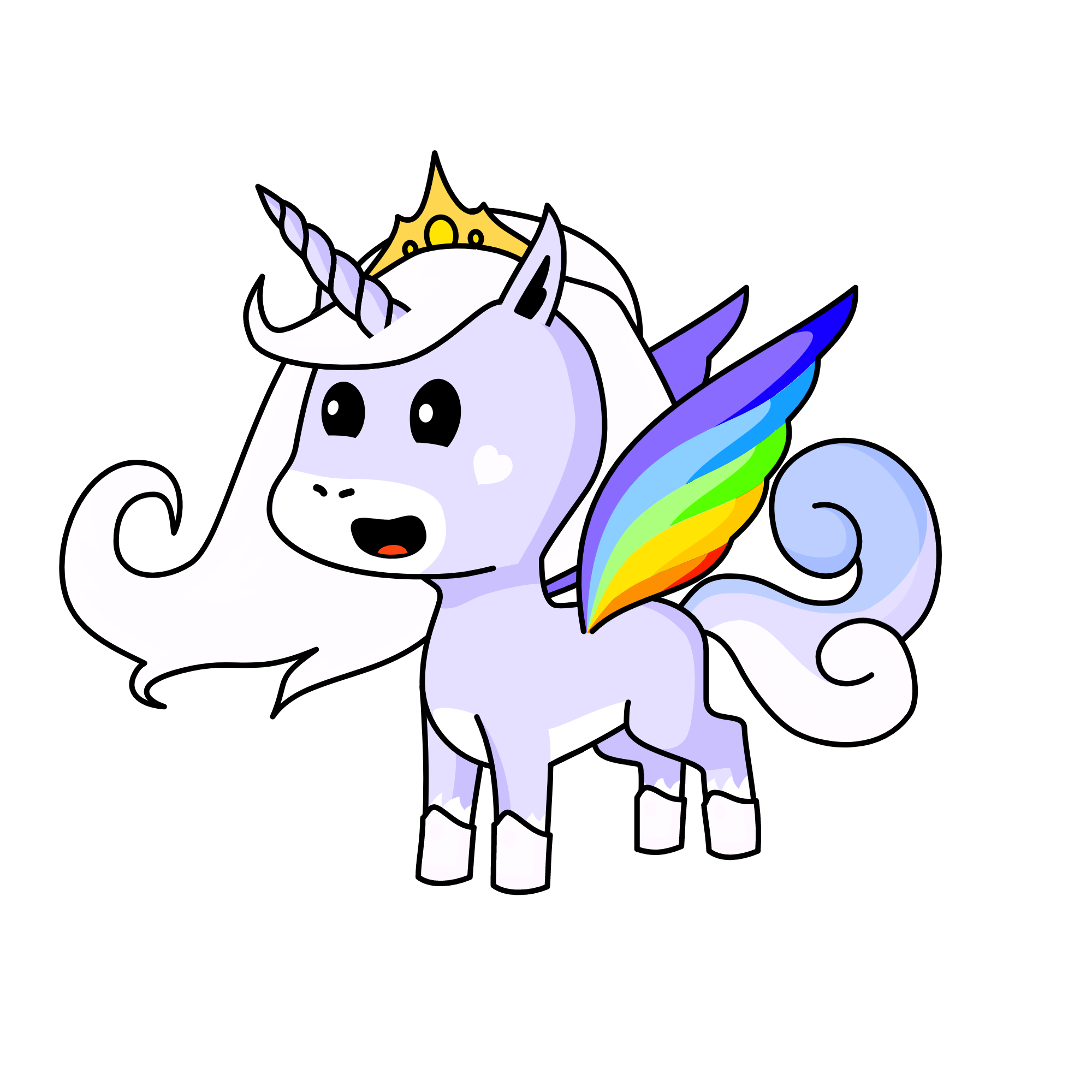 Glitsy-glow, the unicorn