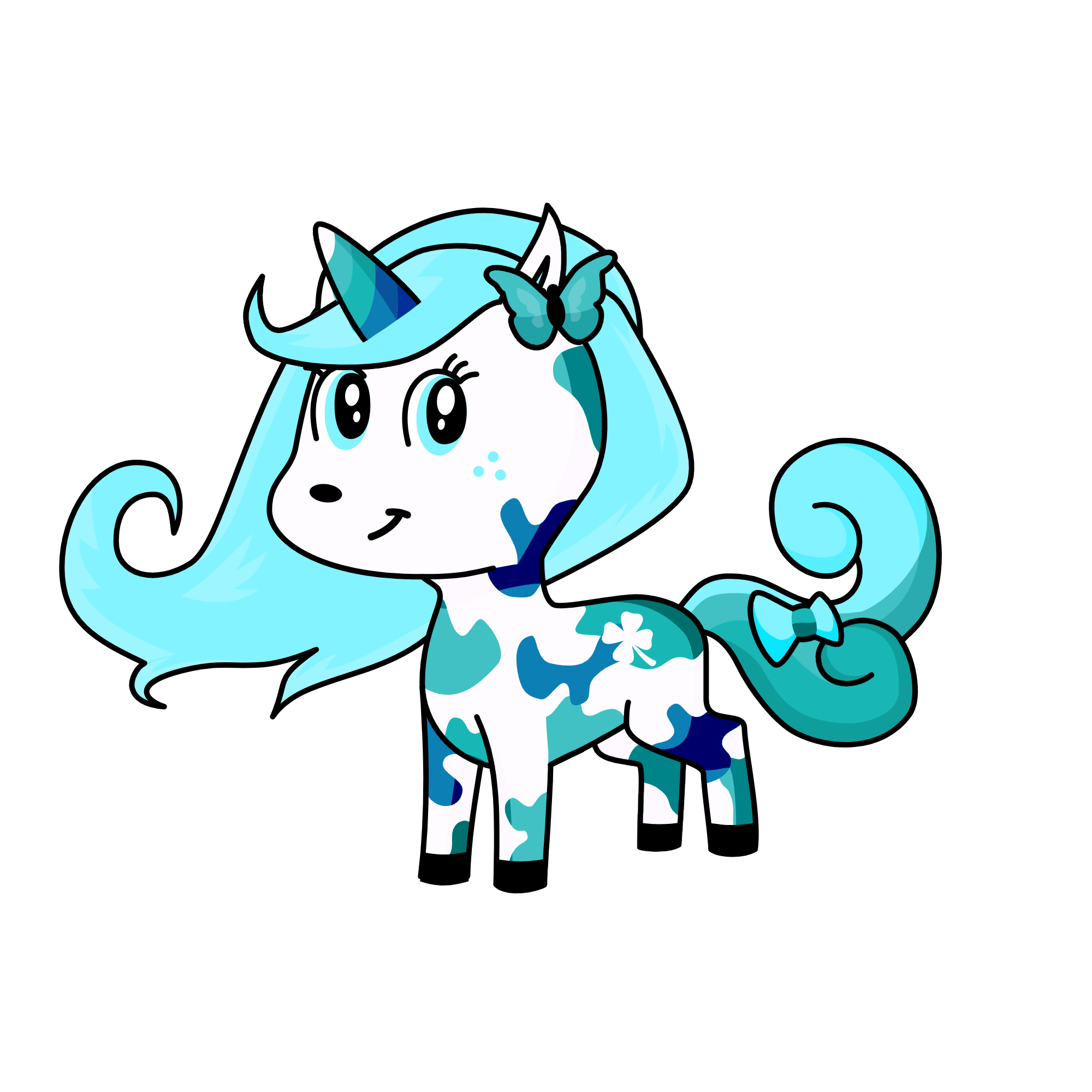 Sky, the unicorn