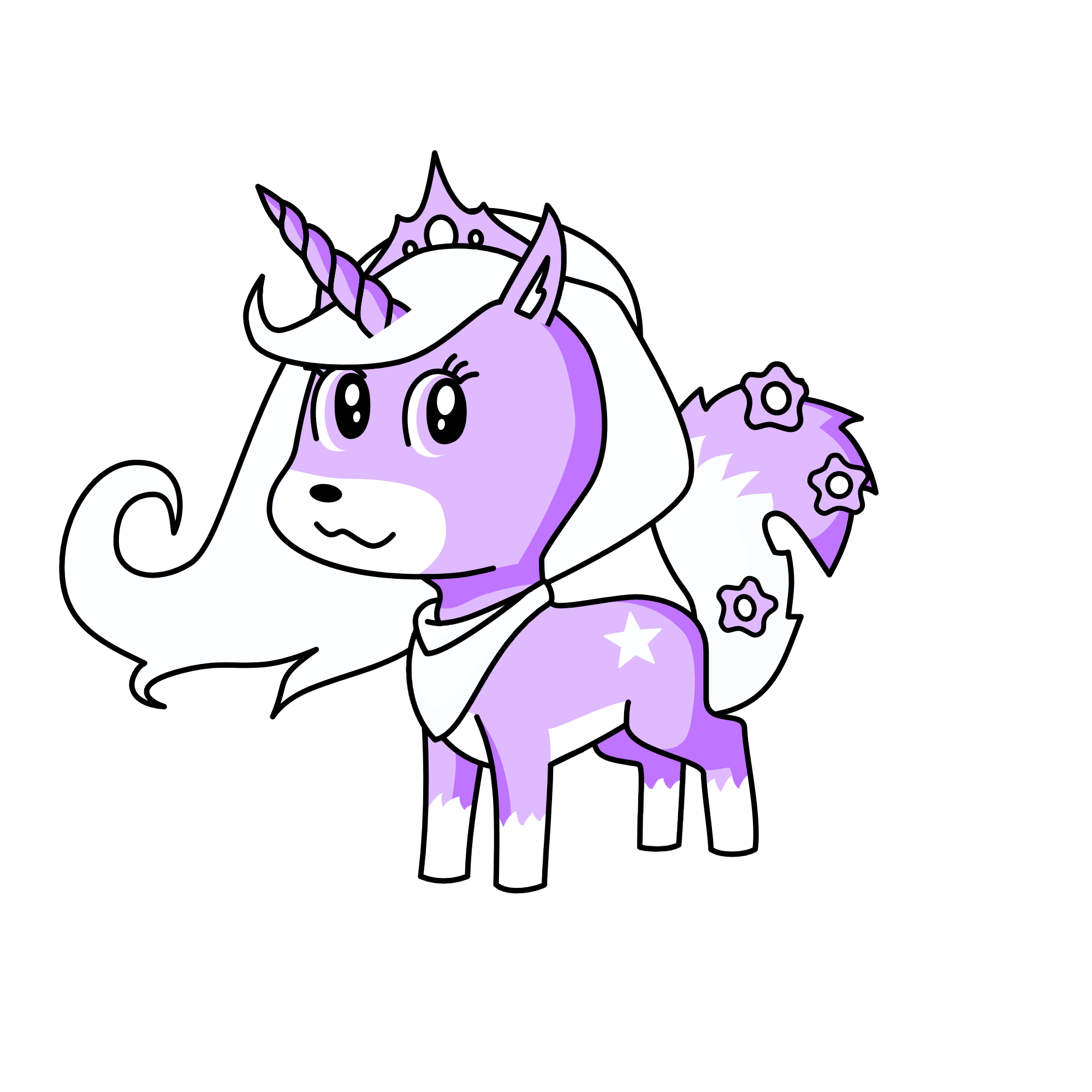 lilac, the unicorn