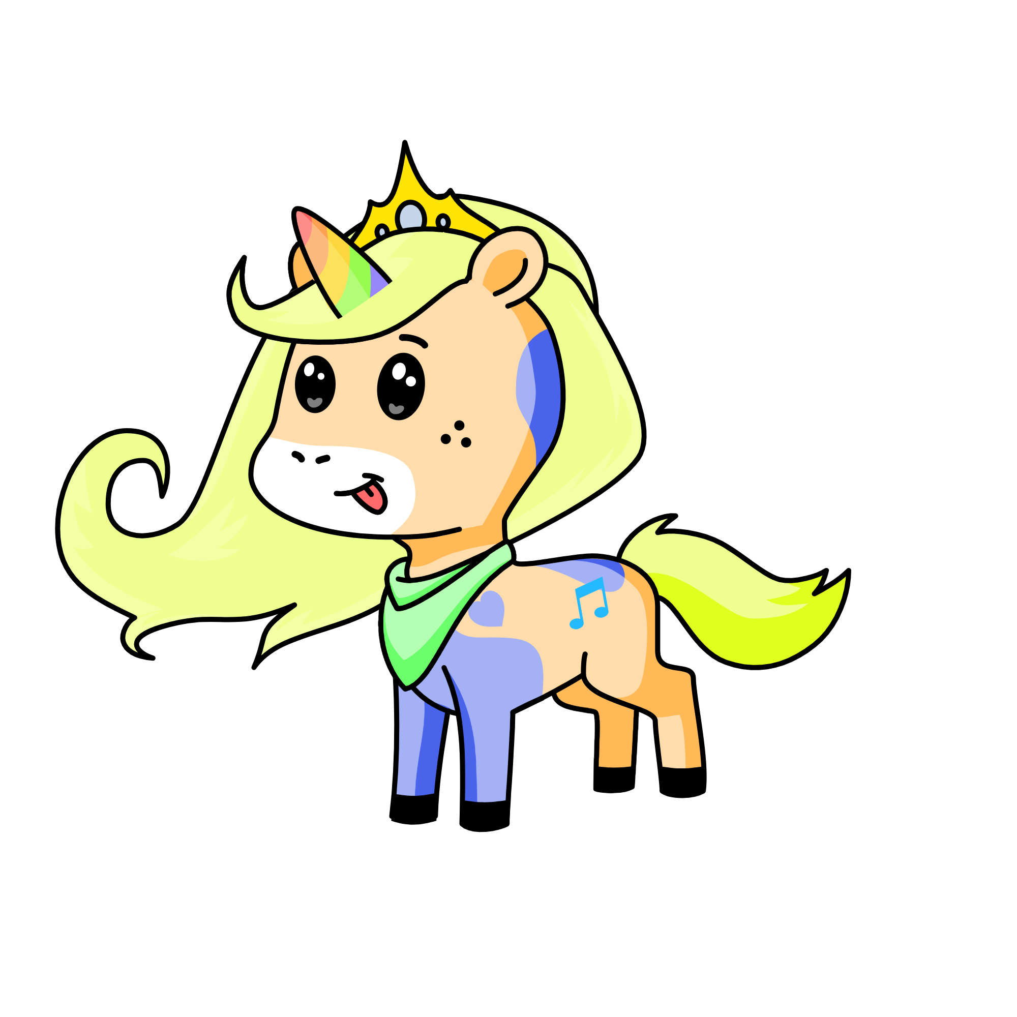 Pearl, the unicorn