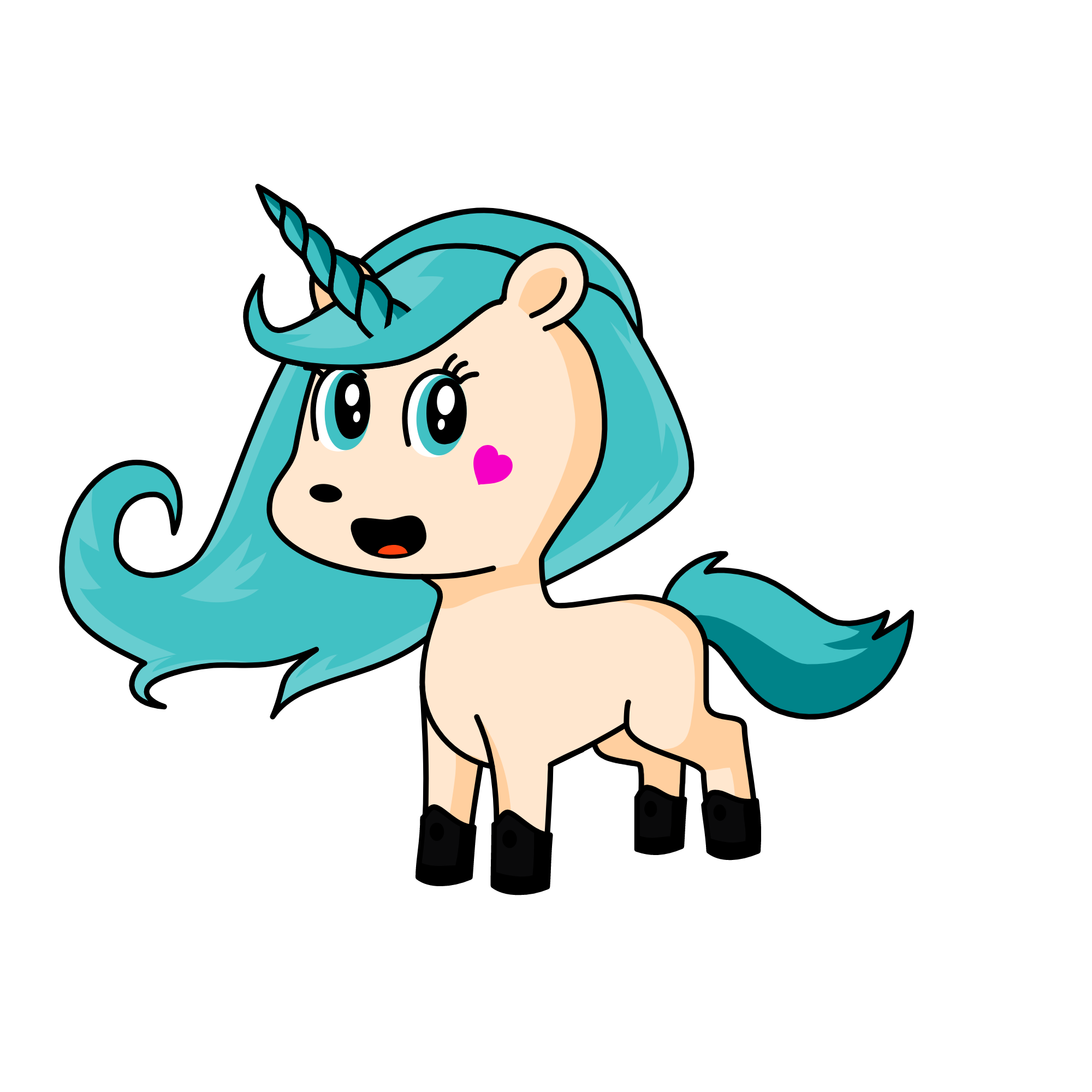 sky boy, the unicorn
