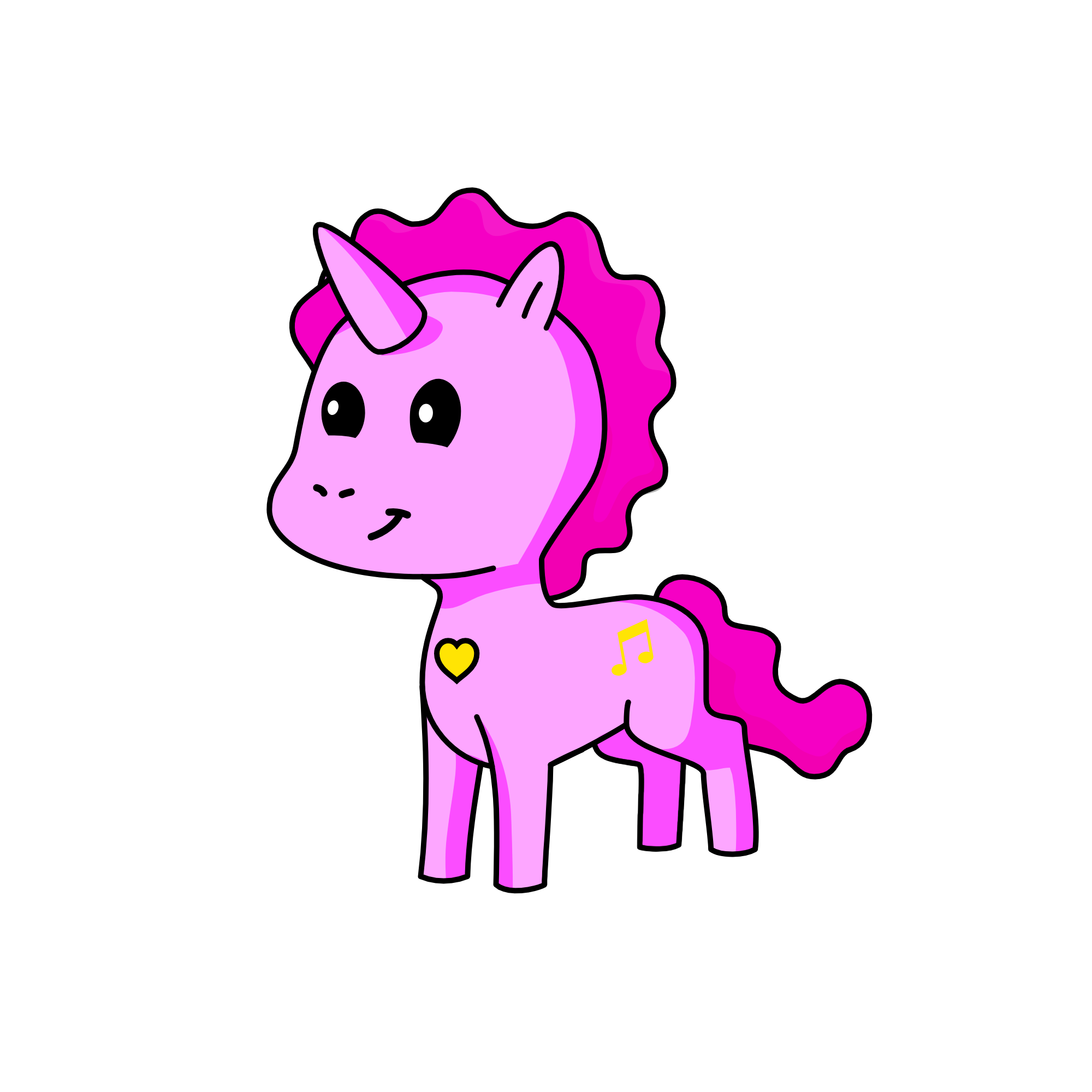 pinkie pie, the unicorn