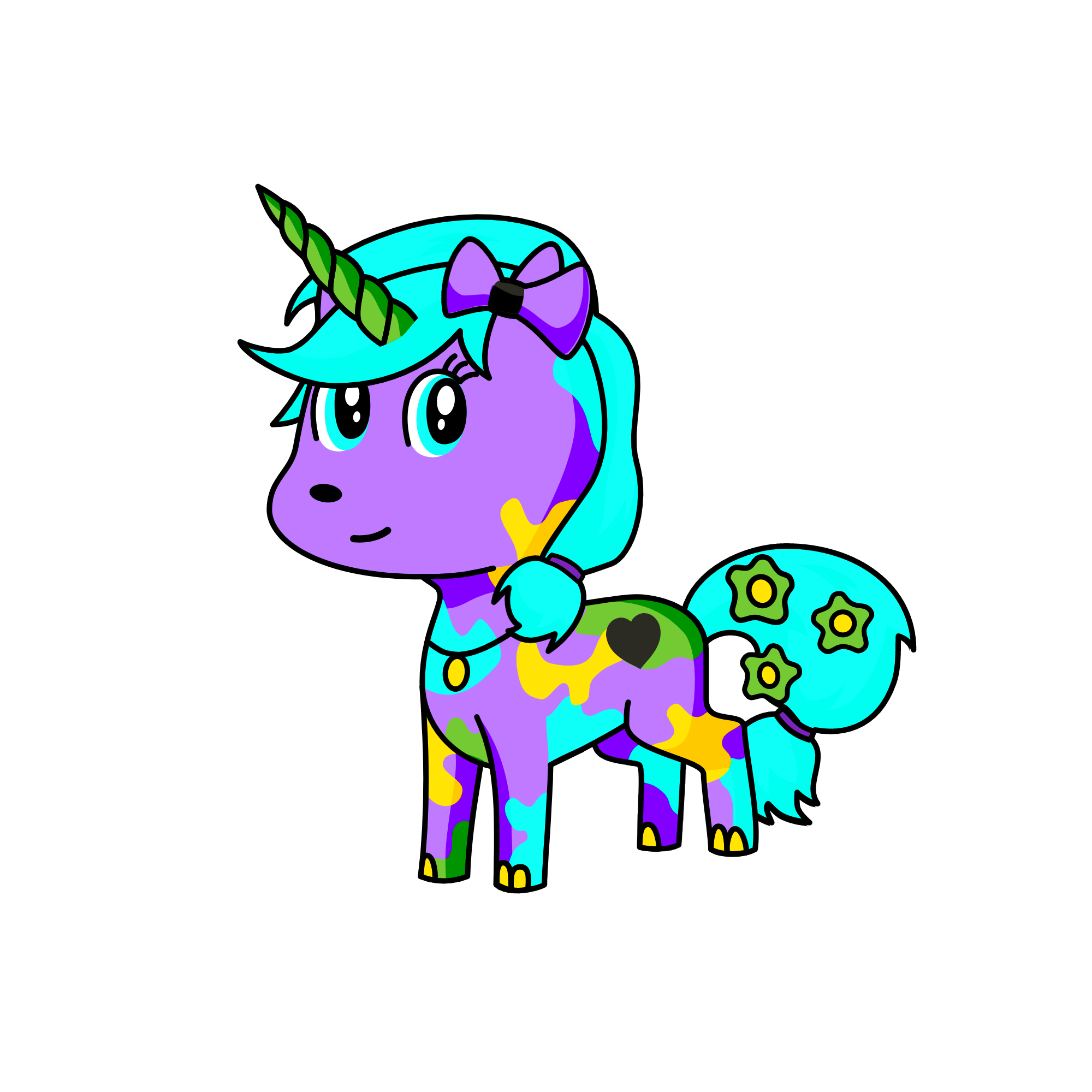 GLOIRE LOVE KLL, the unicorn