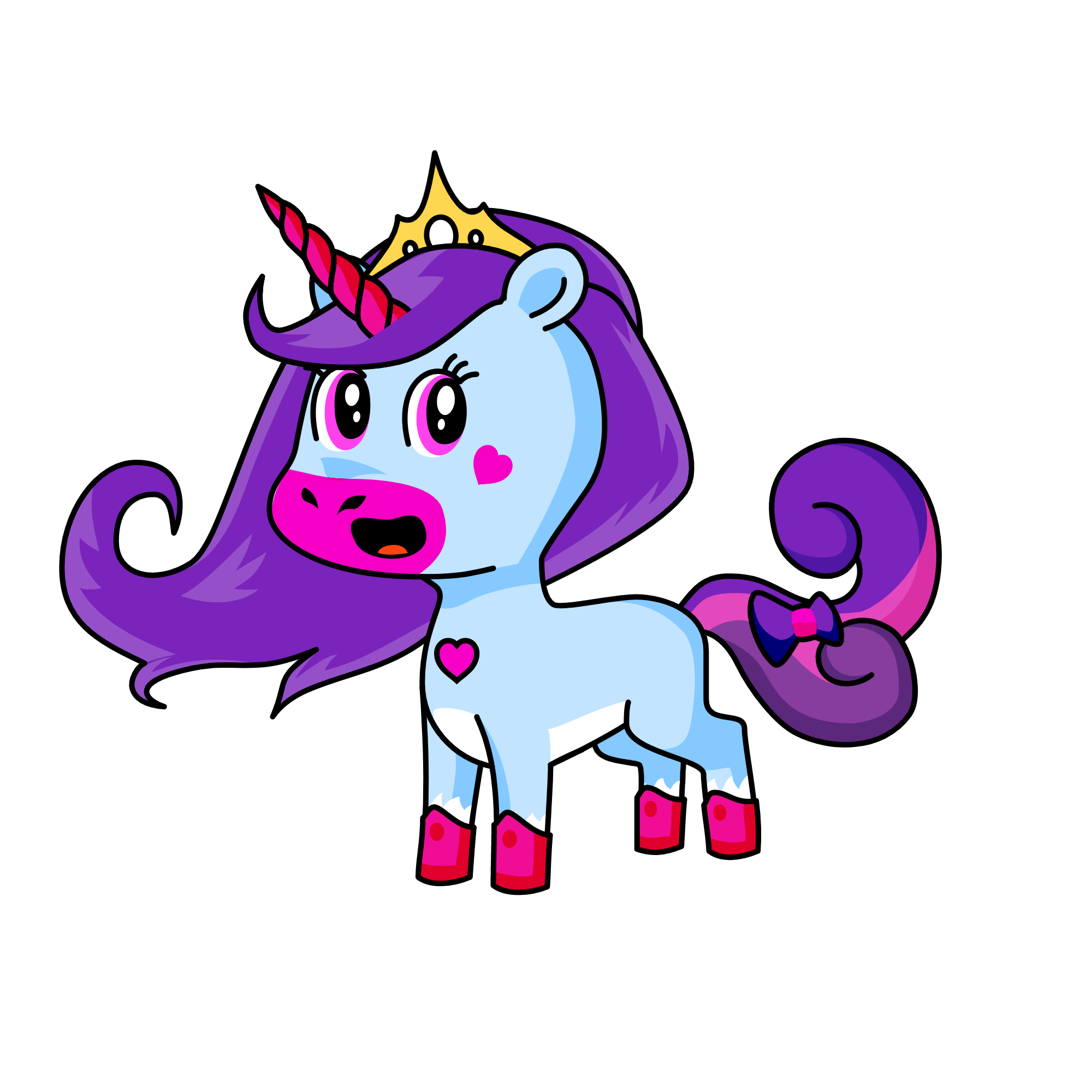 super arcoiris, the unicorn