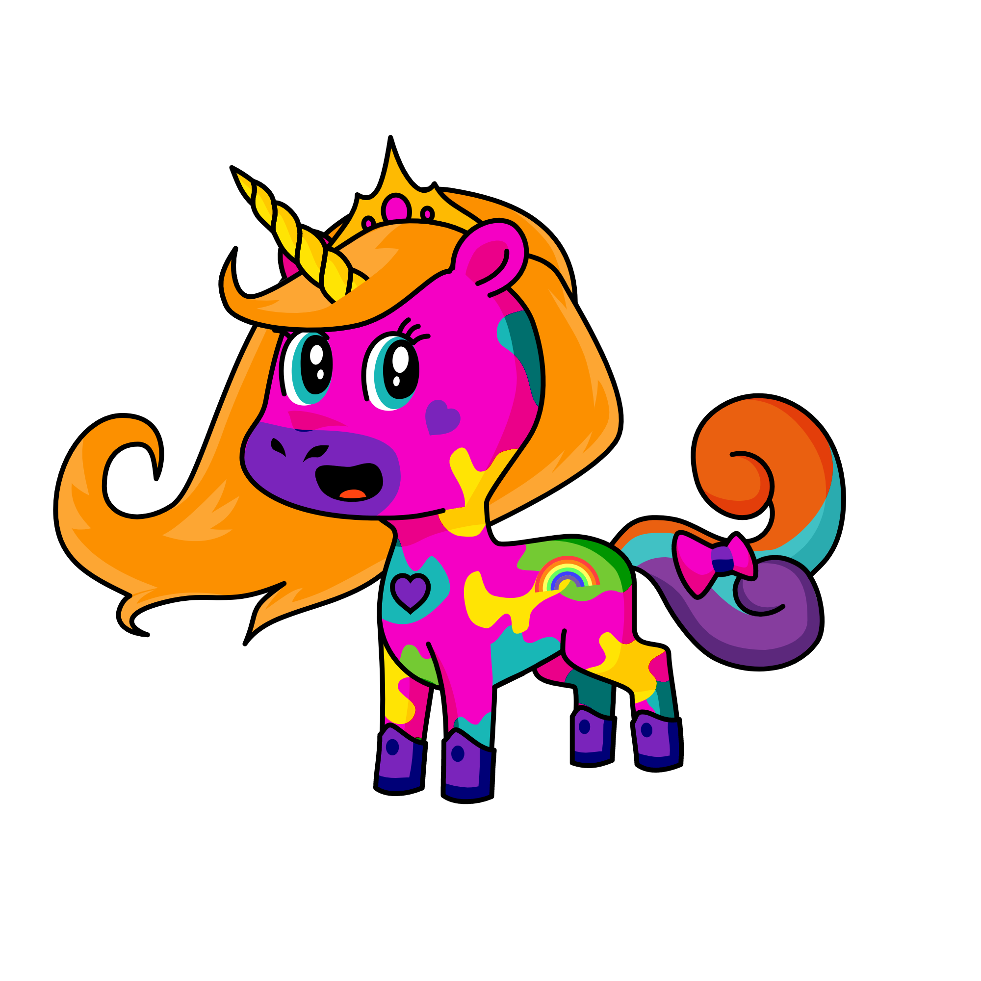 power iunicons, the unicorn