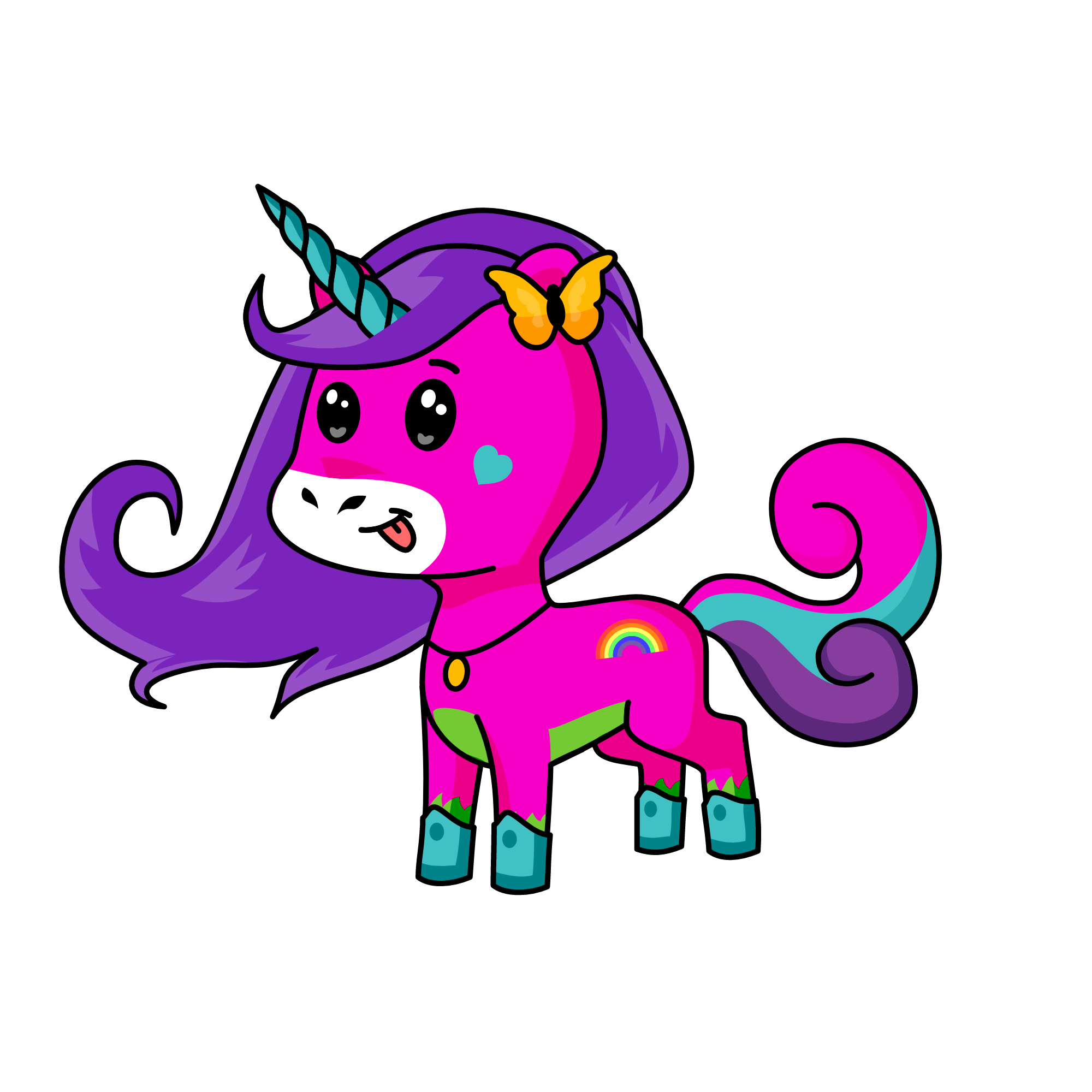 Betty The Unicorn, the unicorn