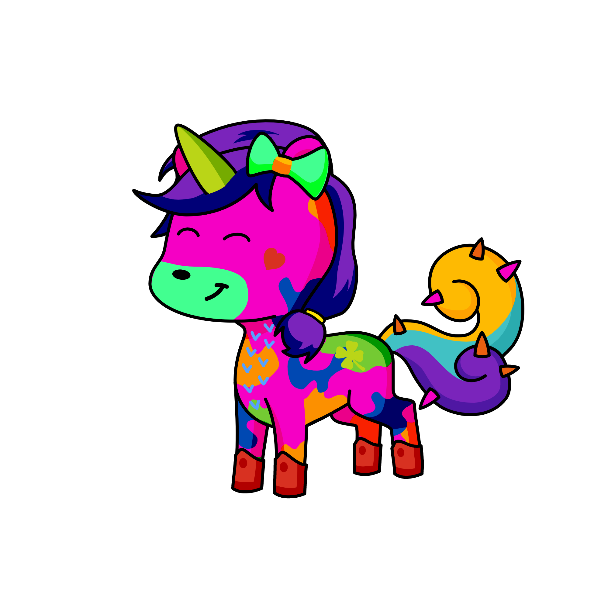 Mia Lyra, the unicorn