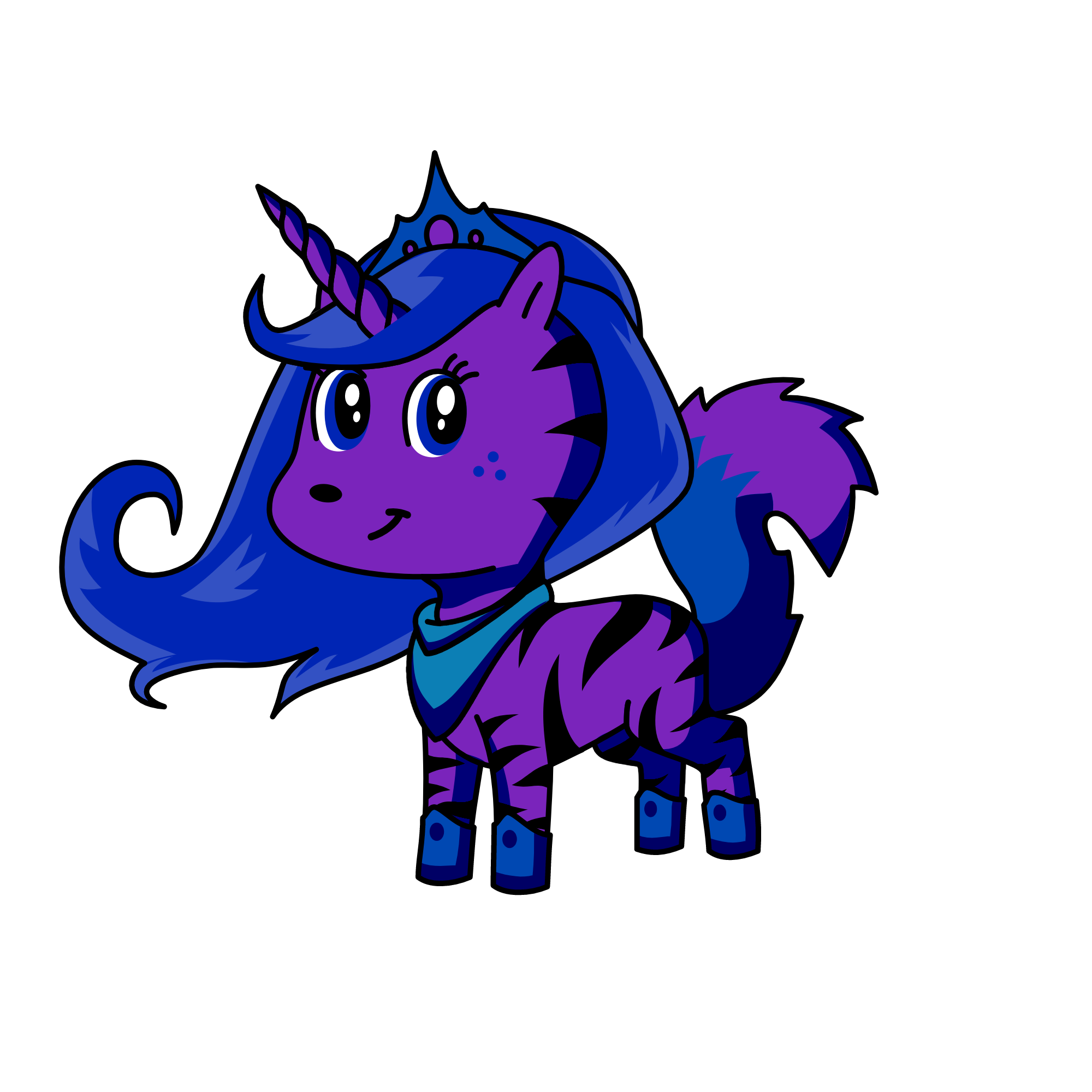 moon star , the unicorn