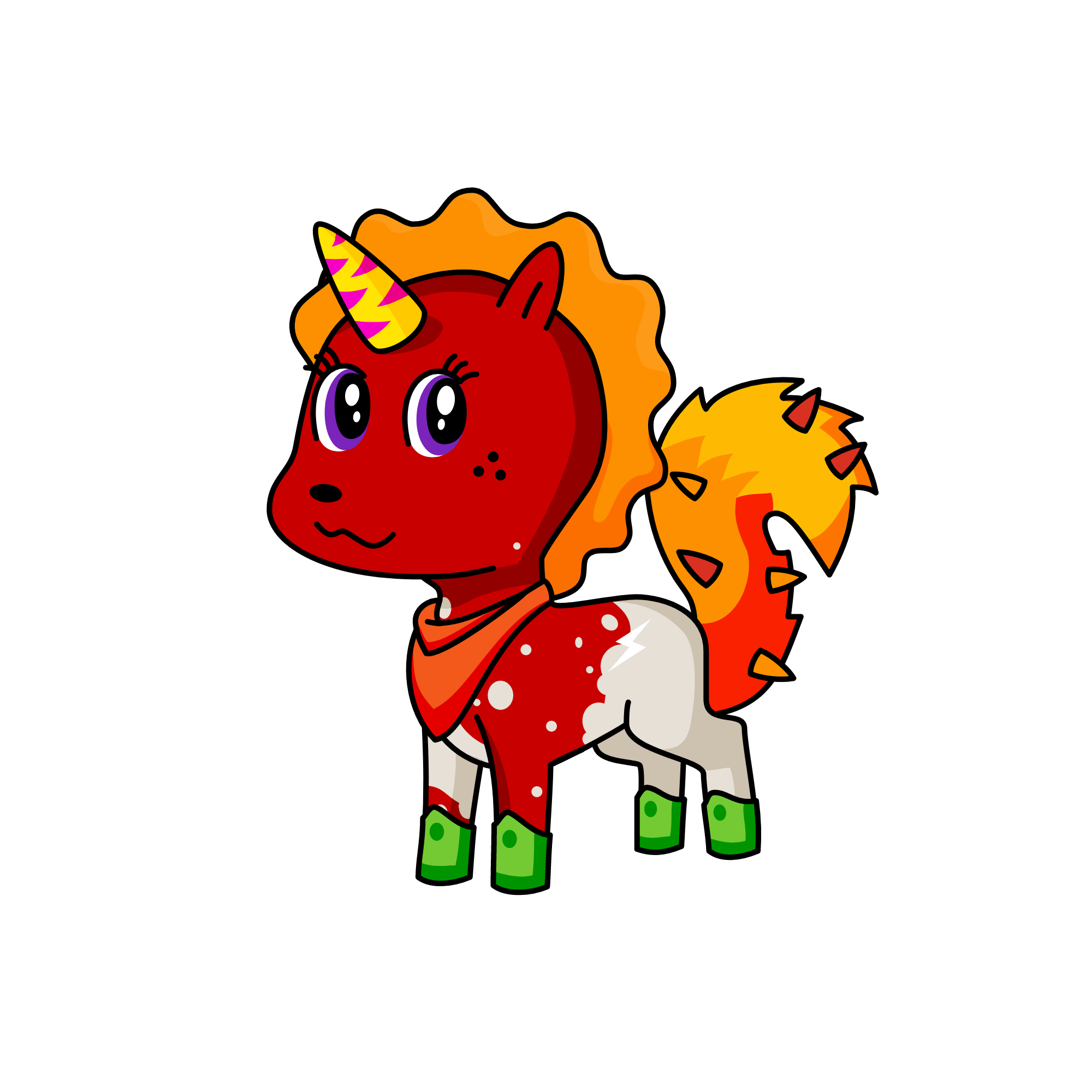 qiqi, the unicorn