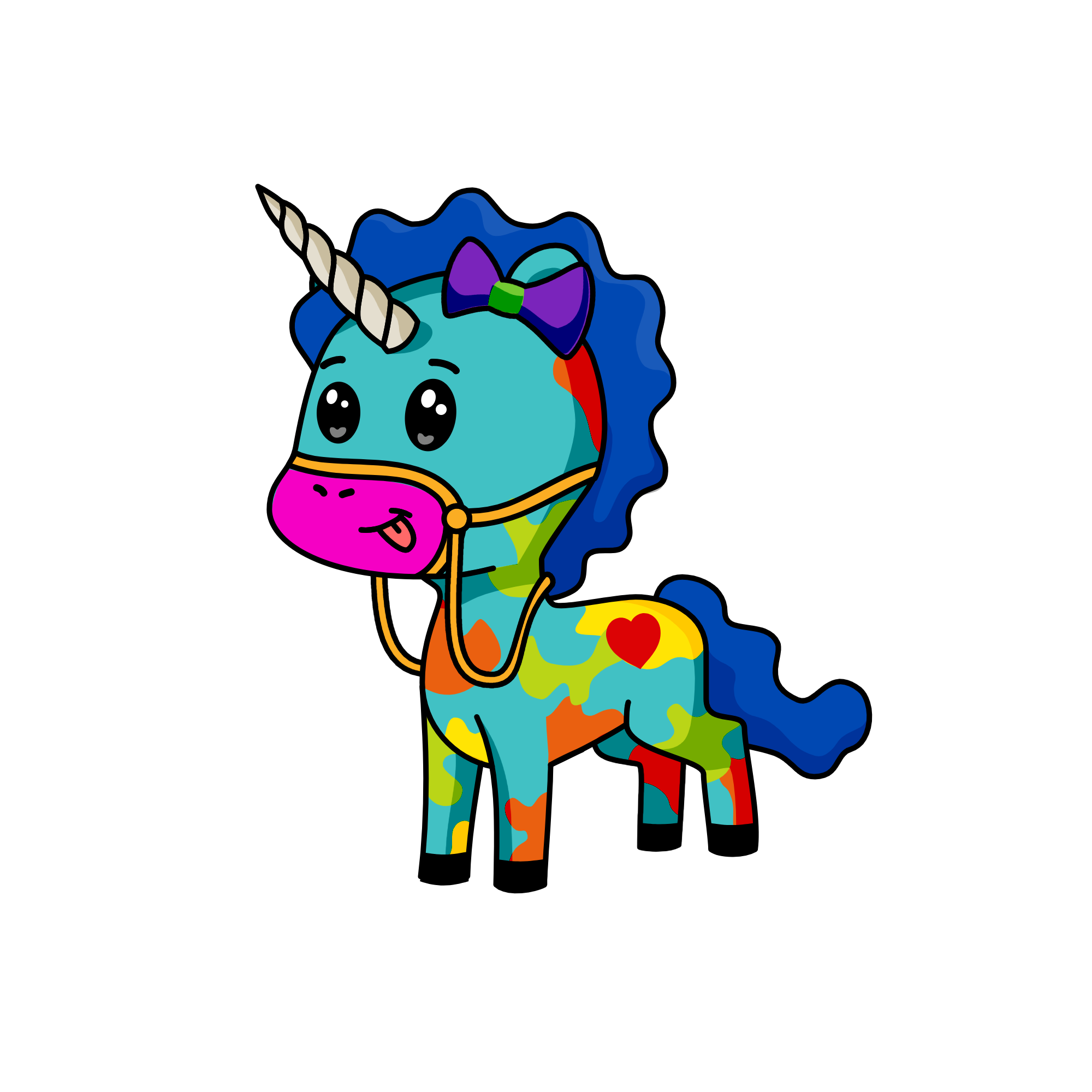 happy, the unicorn