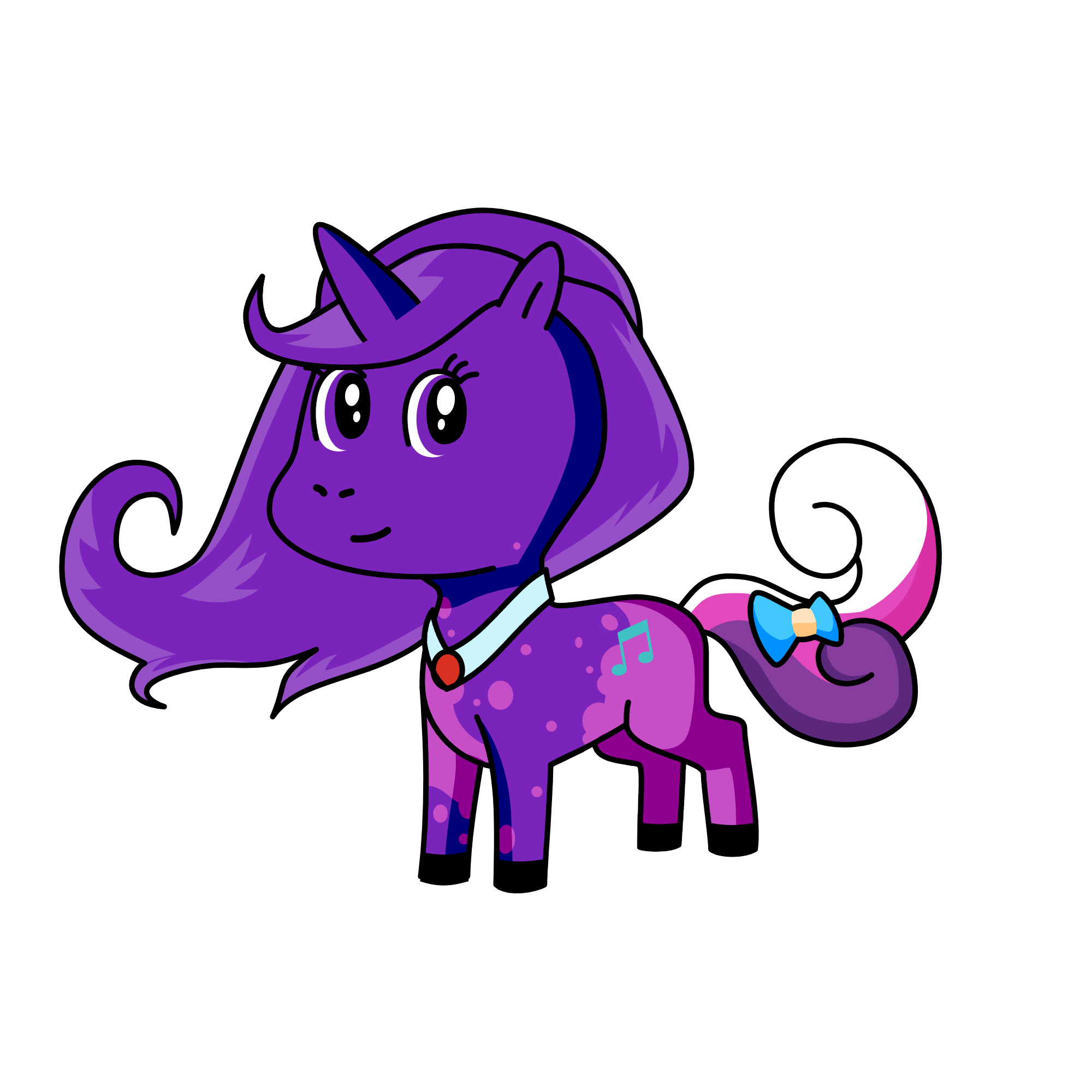 Lilly, the unicorn
