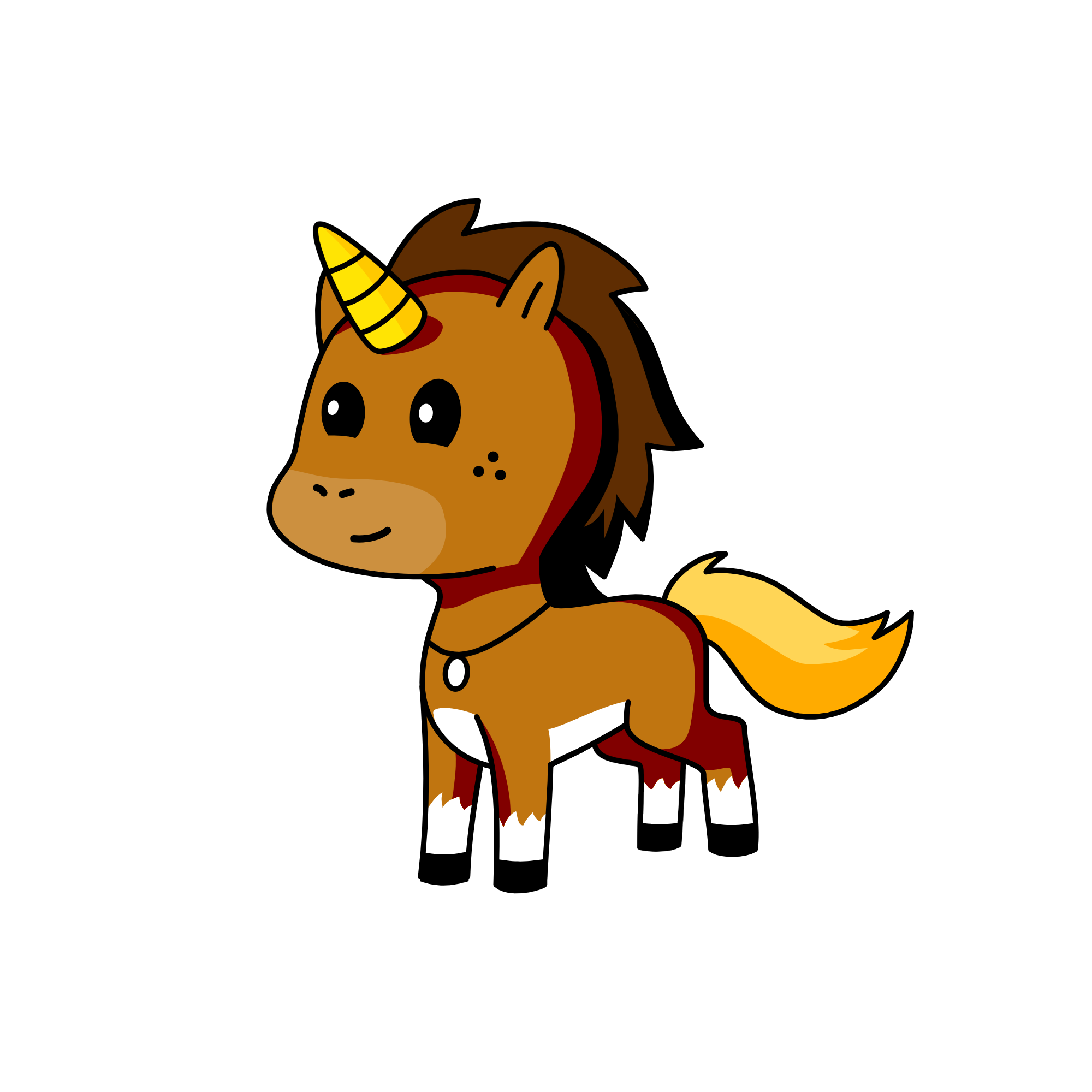Chocolate, the unicorn