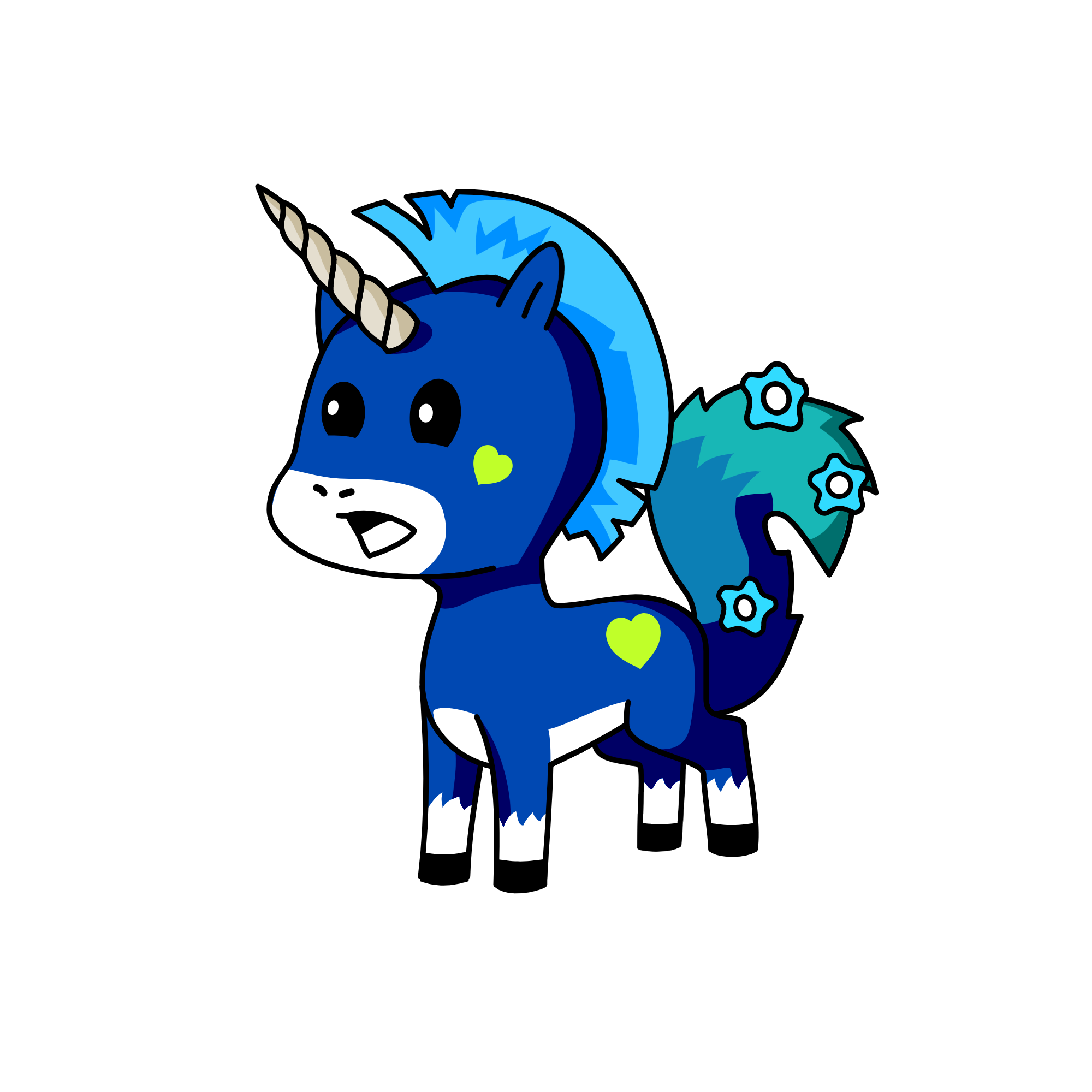 spike, the unicorn