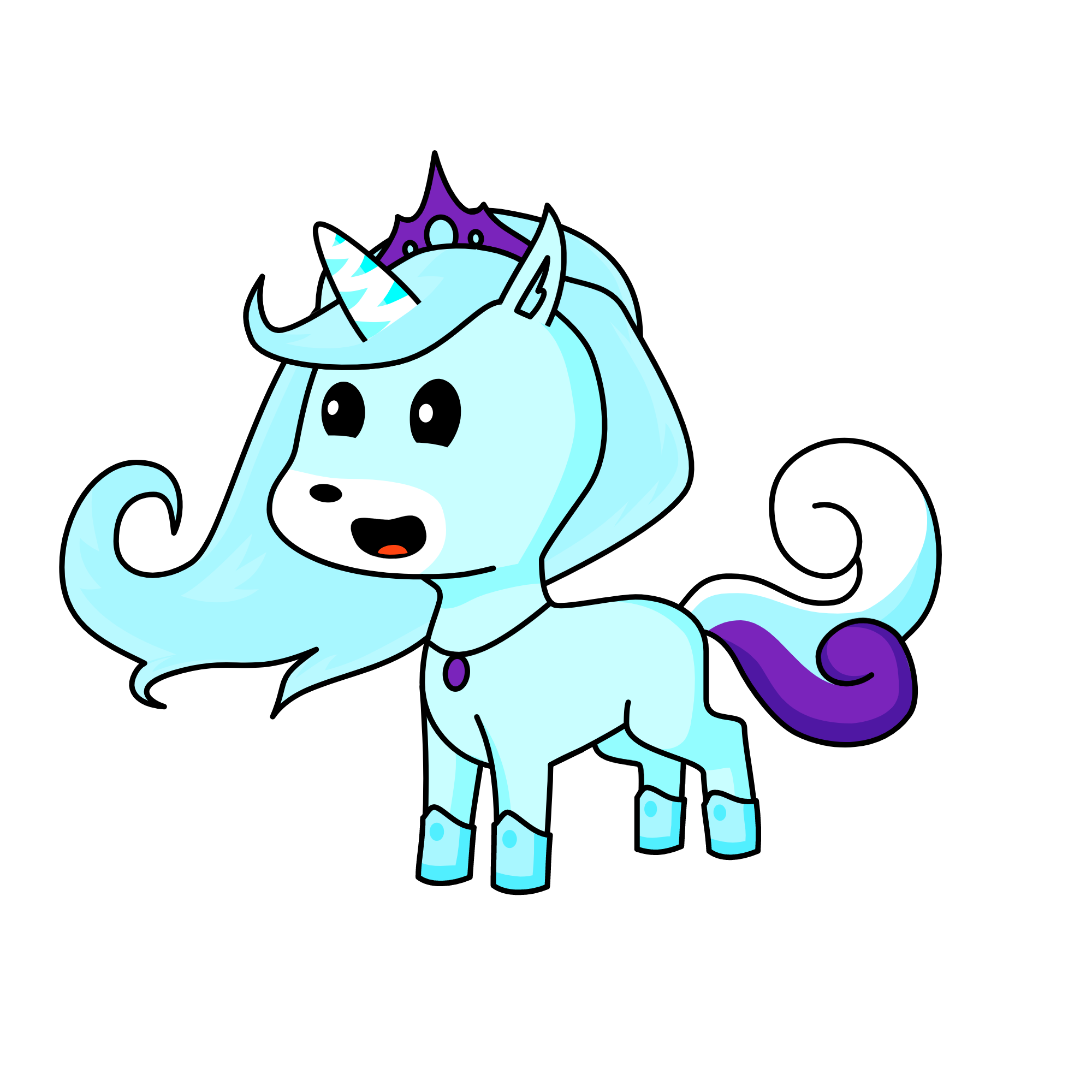 Moonlight , the unicorn