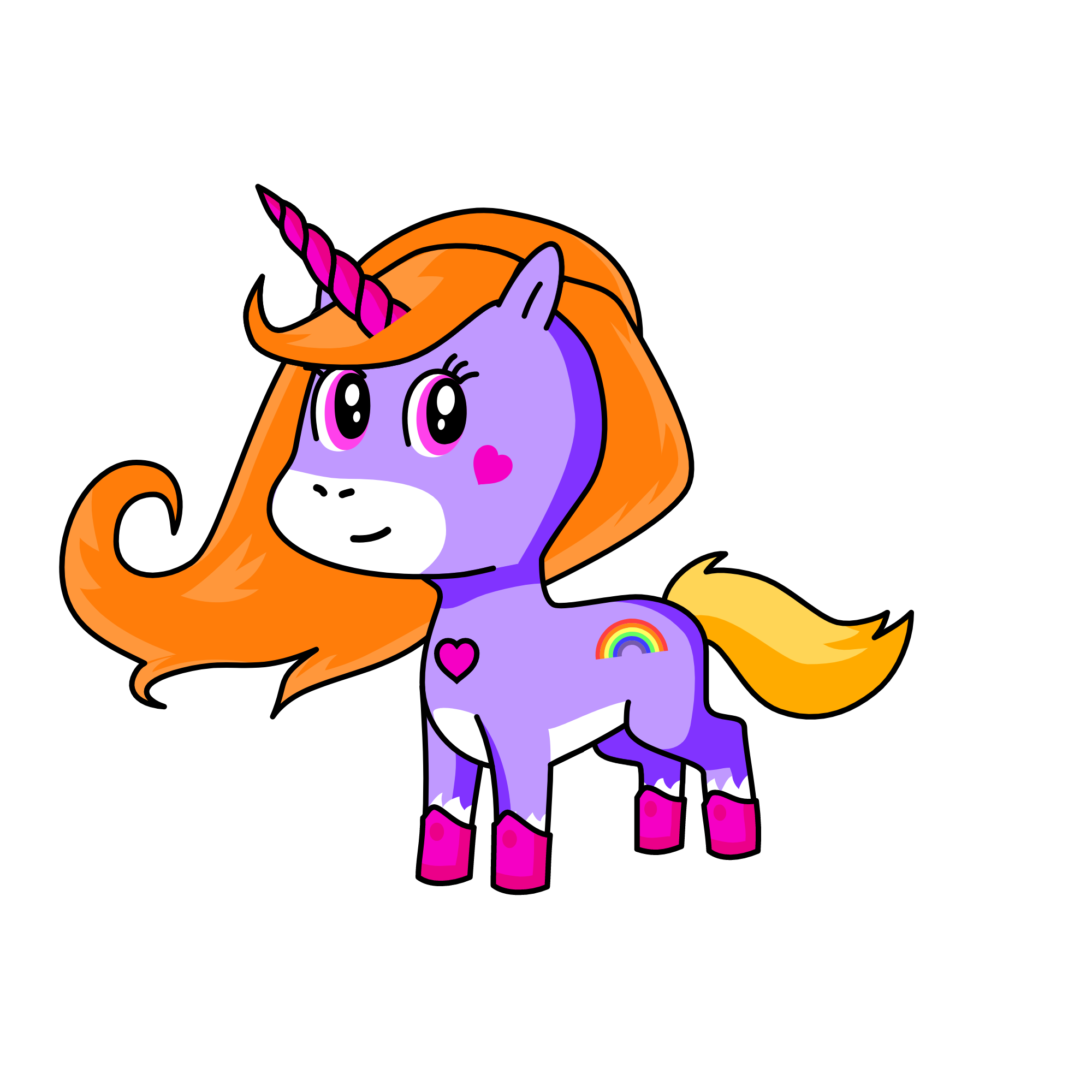 wondress unicorn, the unicorn