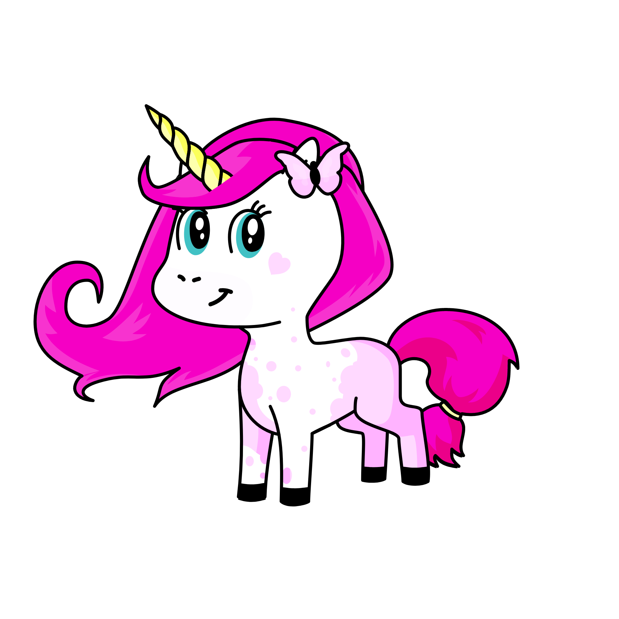 pinky, the unicorn