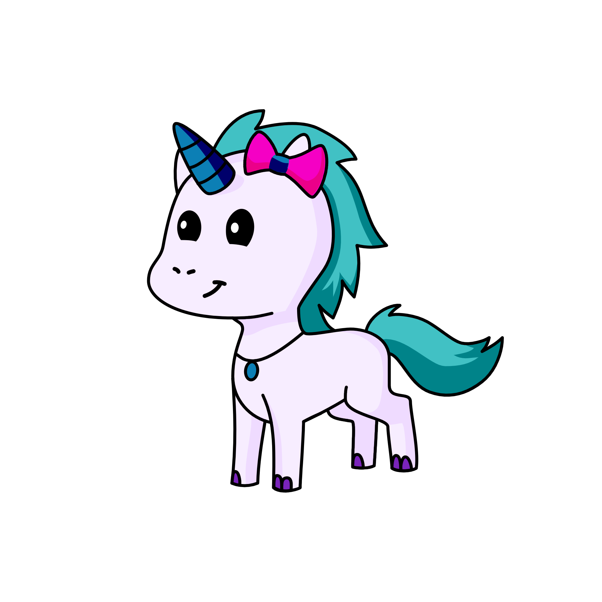 Icey, the unicorn