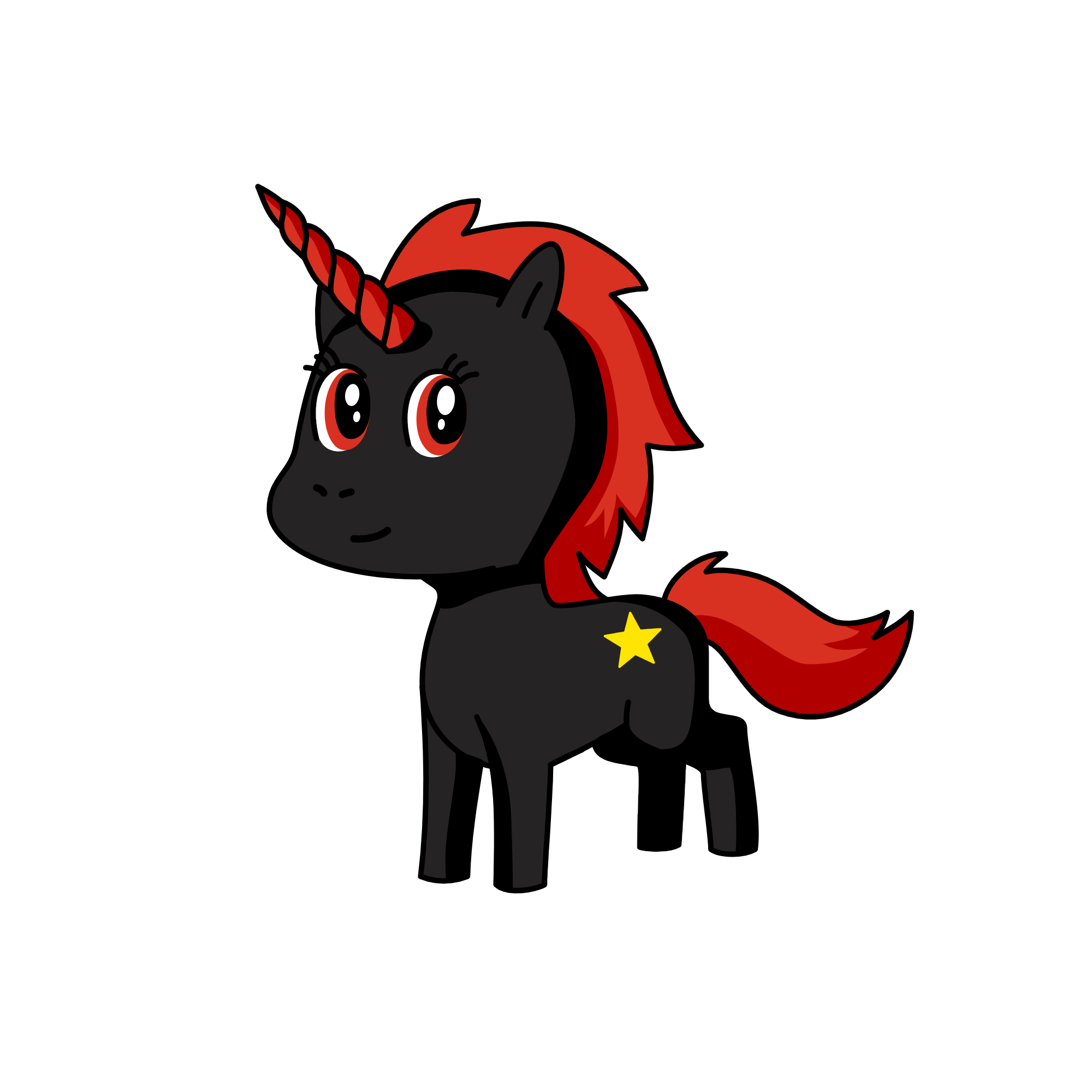 Misty, the unicorn