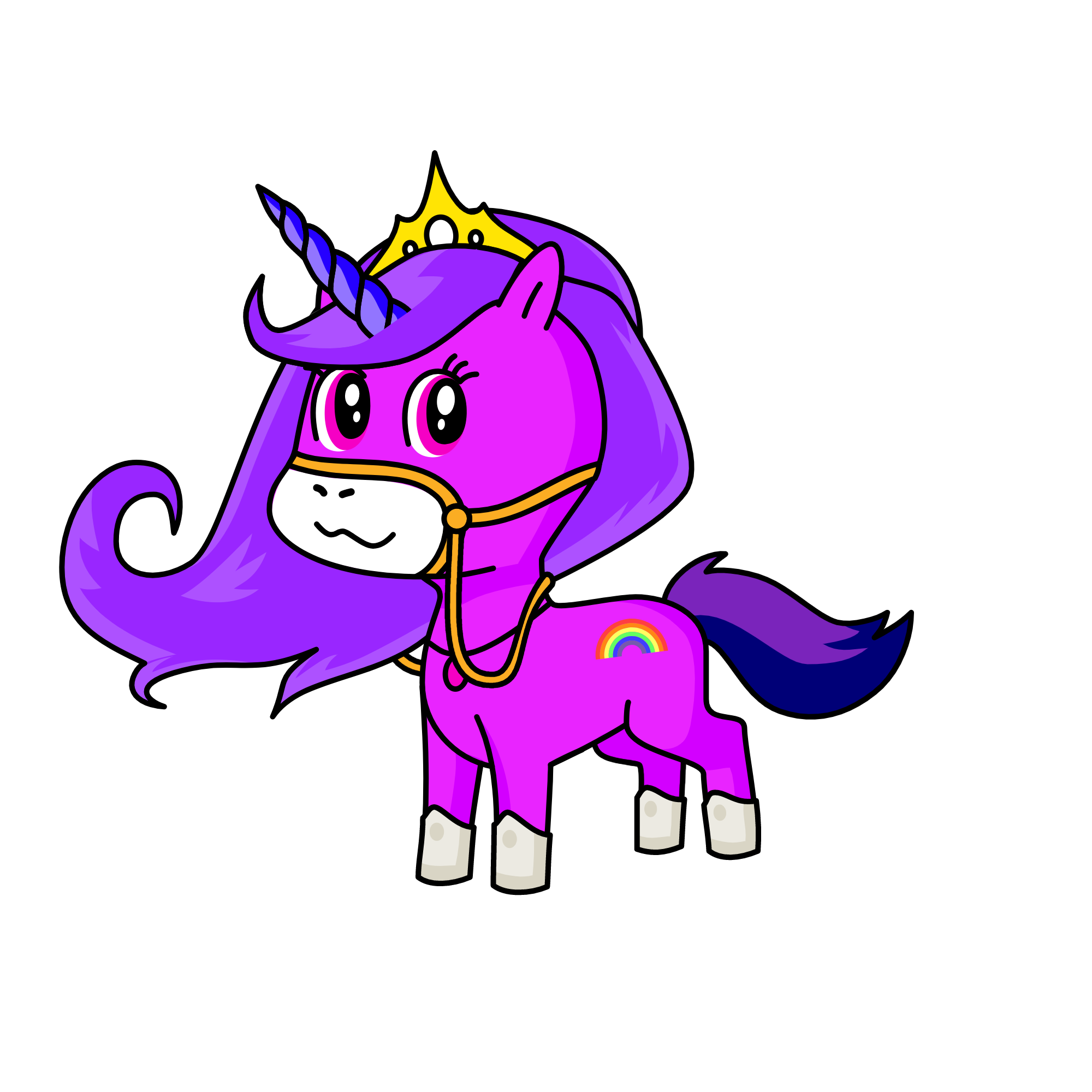 Rossi, the unicorn