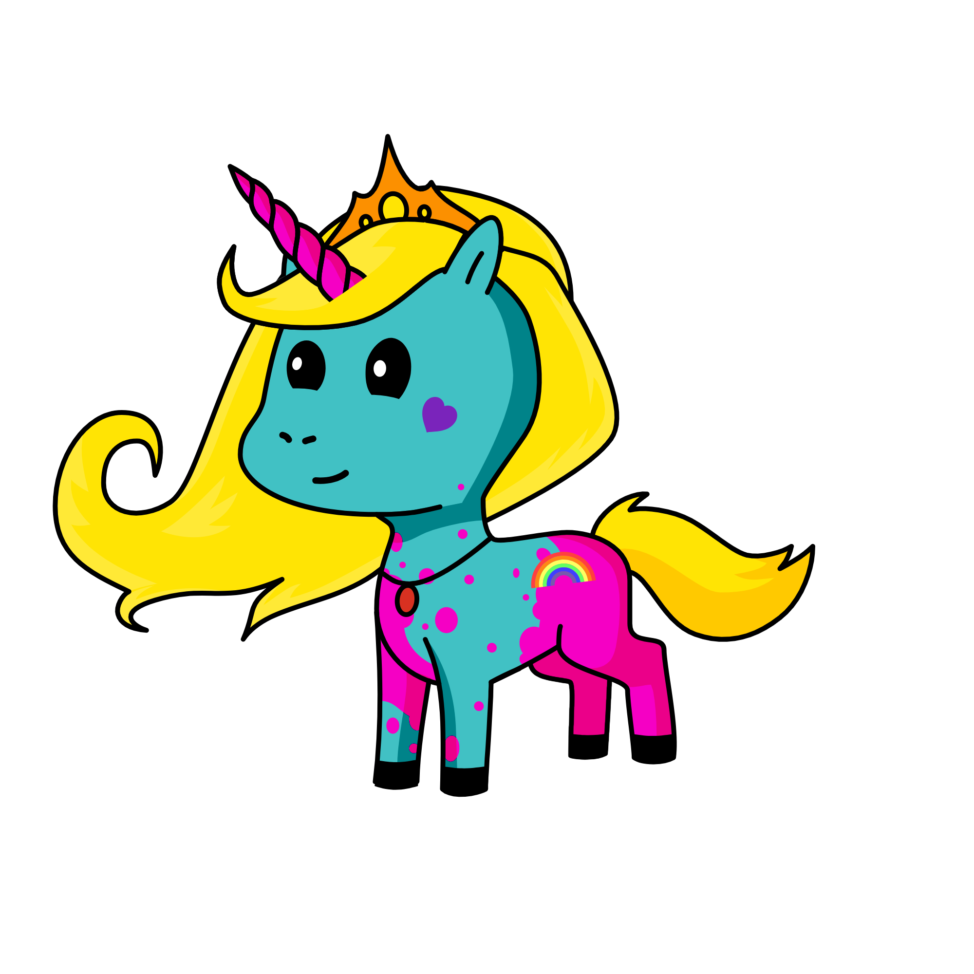 mel, the unicorn