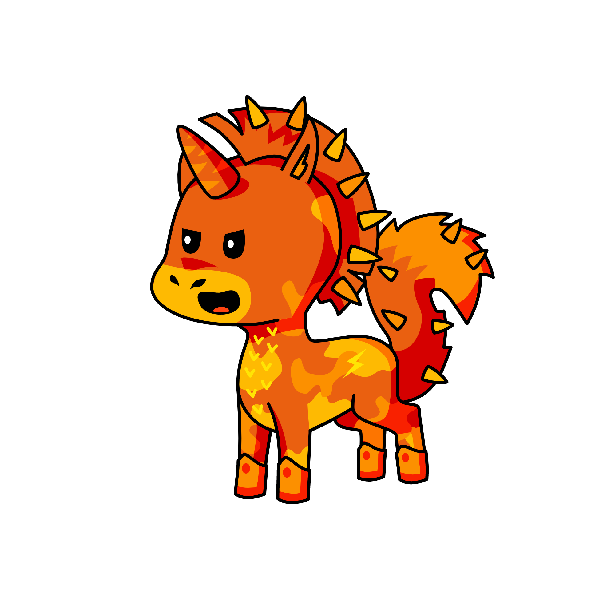 EL UNICORNIO MALO, the unicorn