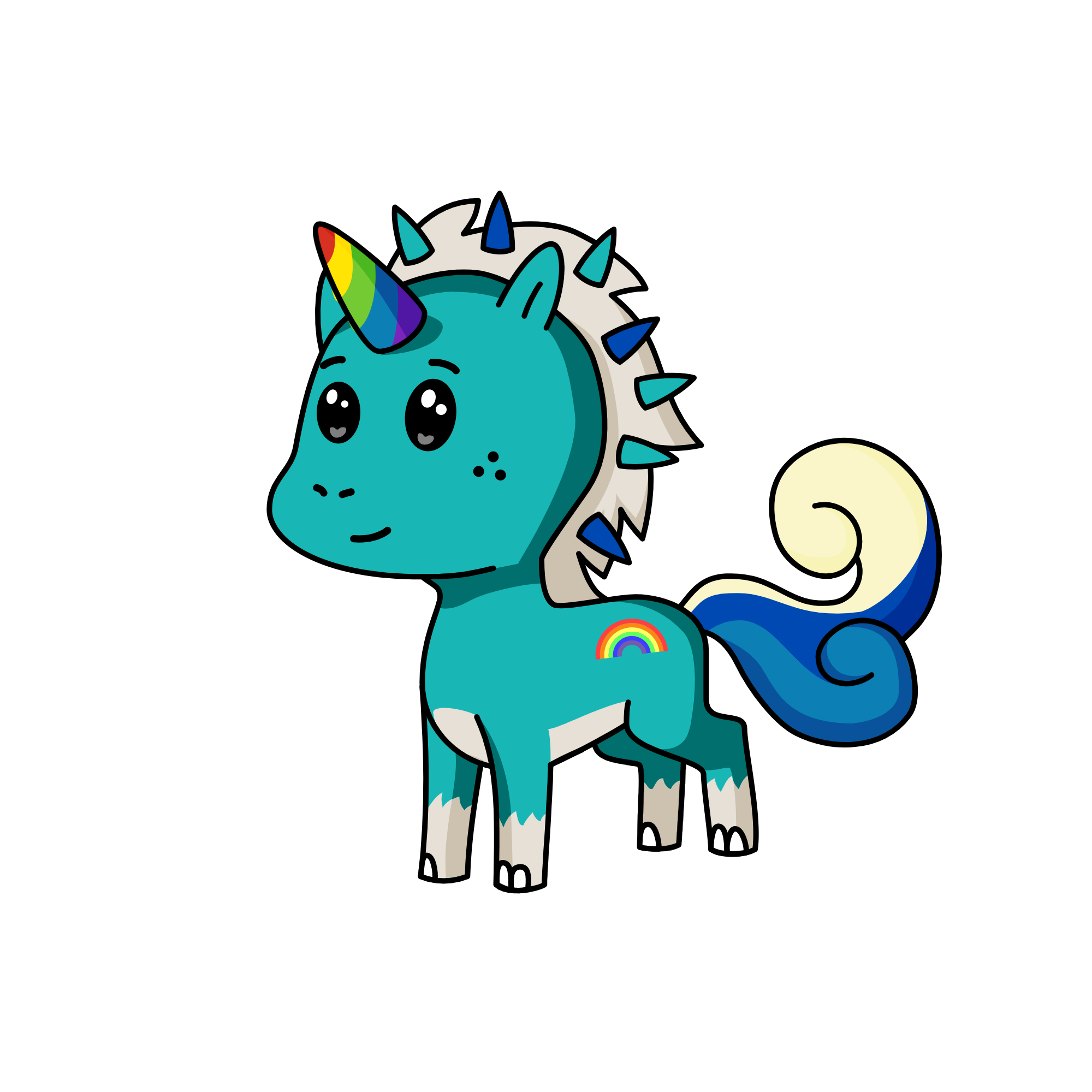 cloud, the unicorn
