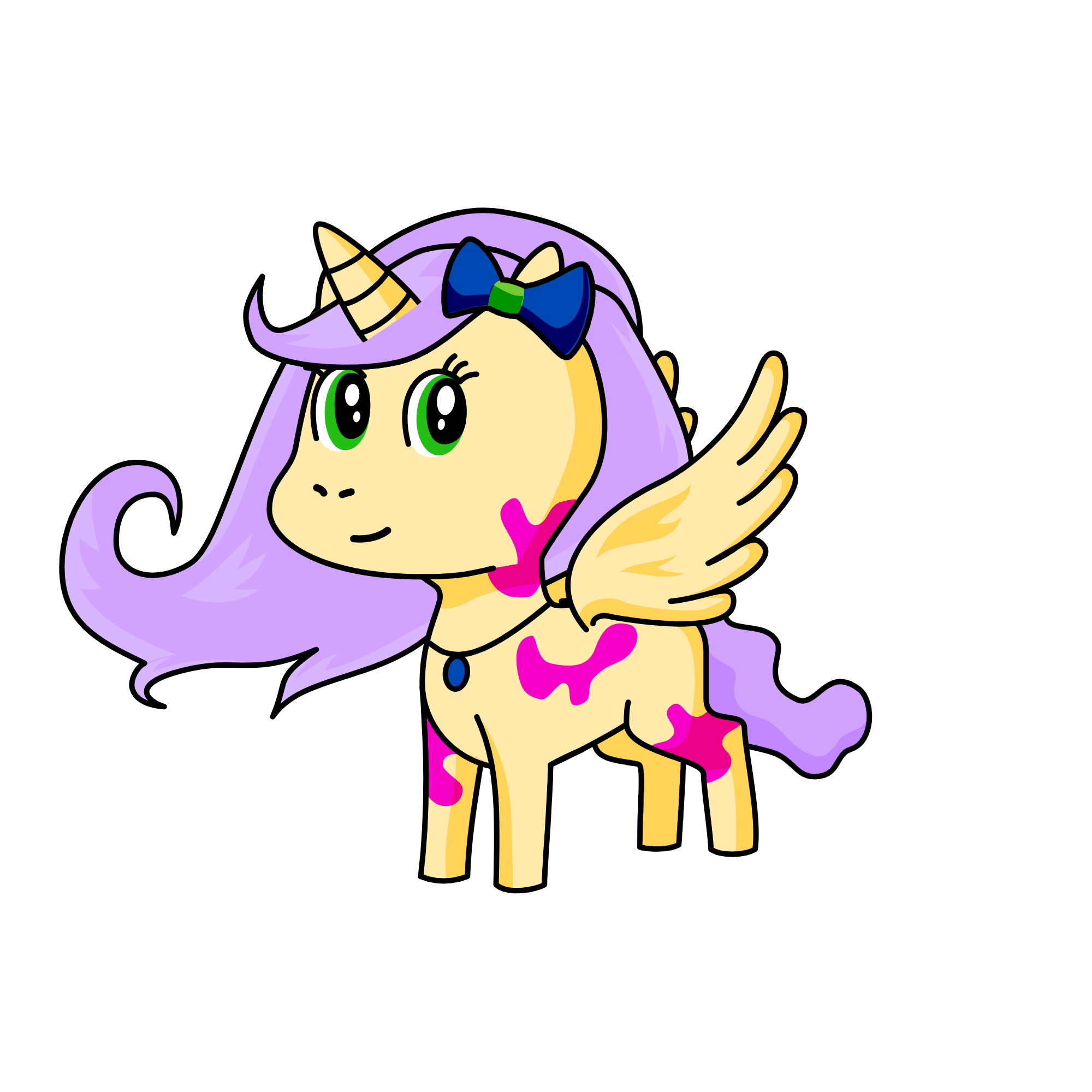 Sweetness, the unicorn