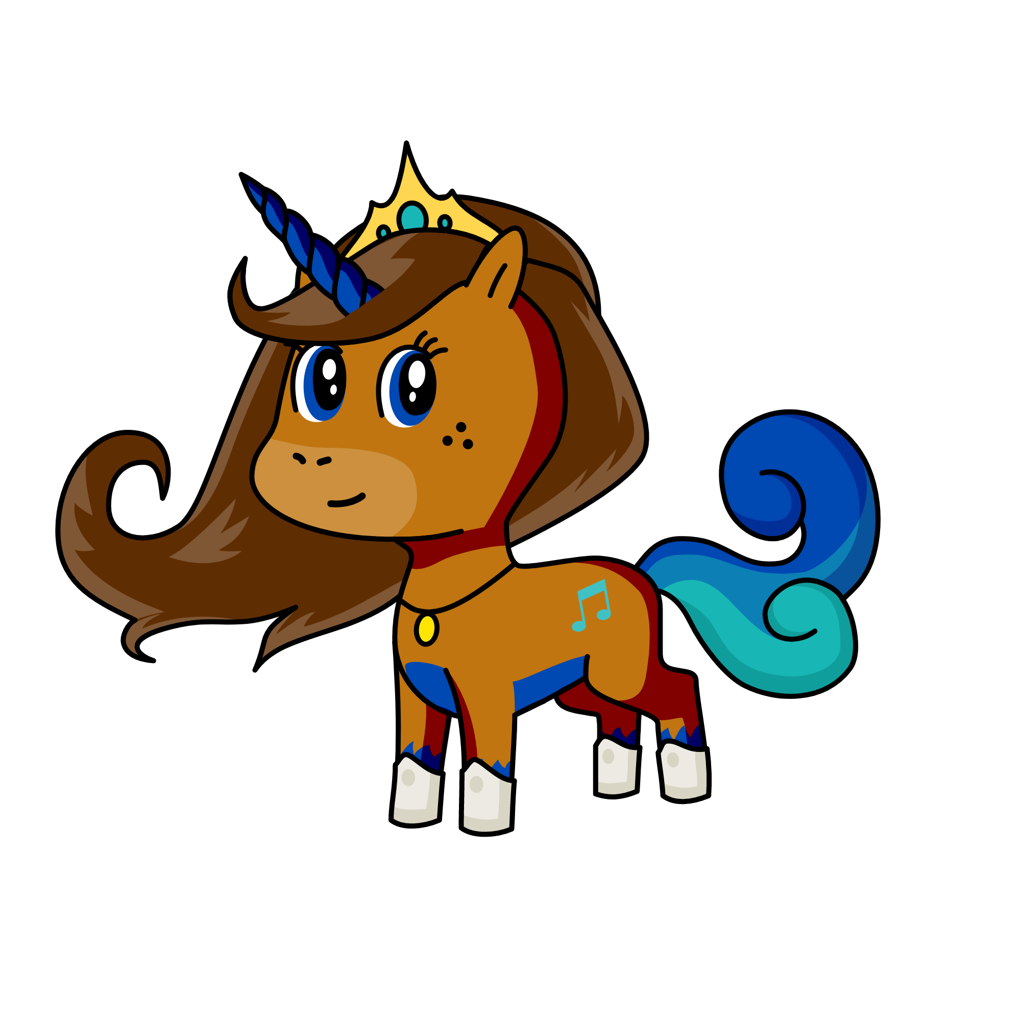 Pearl, the unicorn