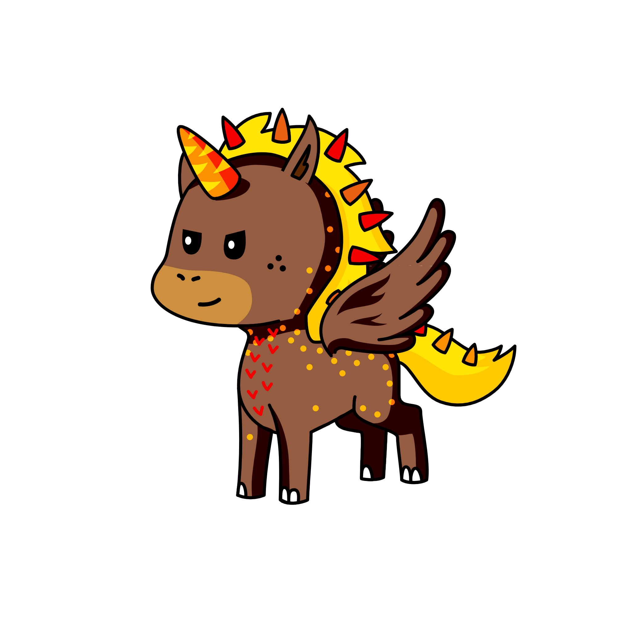 Sharpy, the unicorn