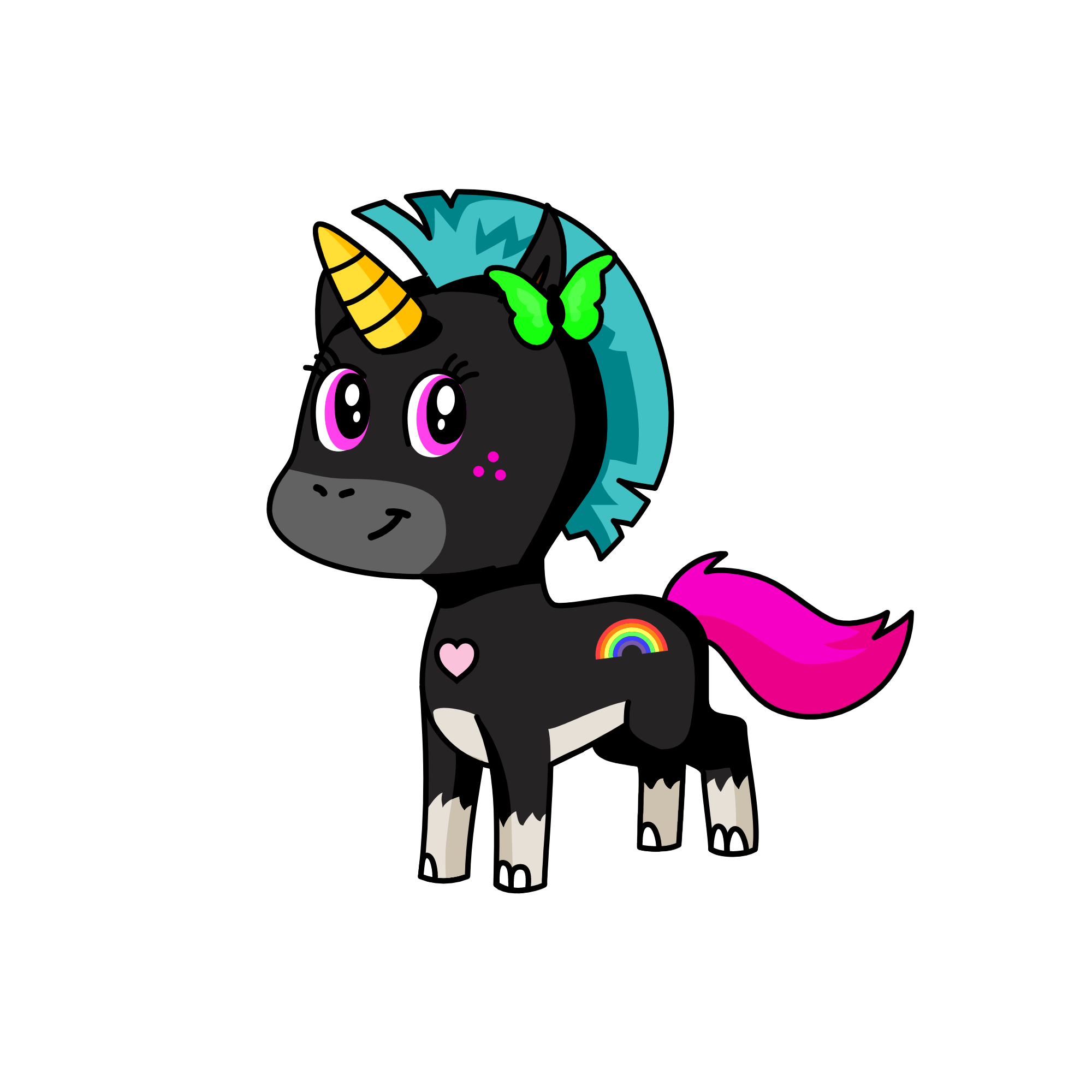 Clebson, the unicorn