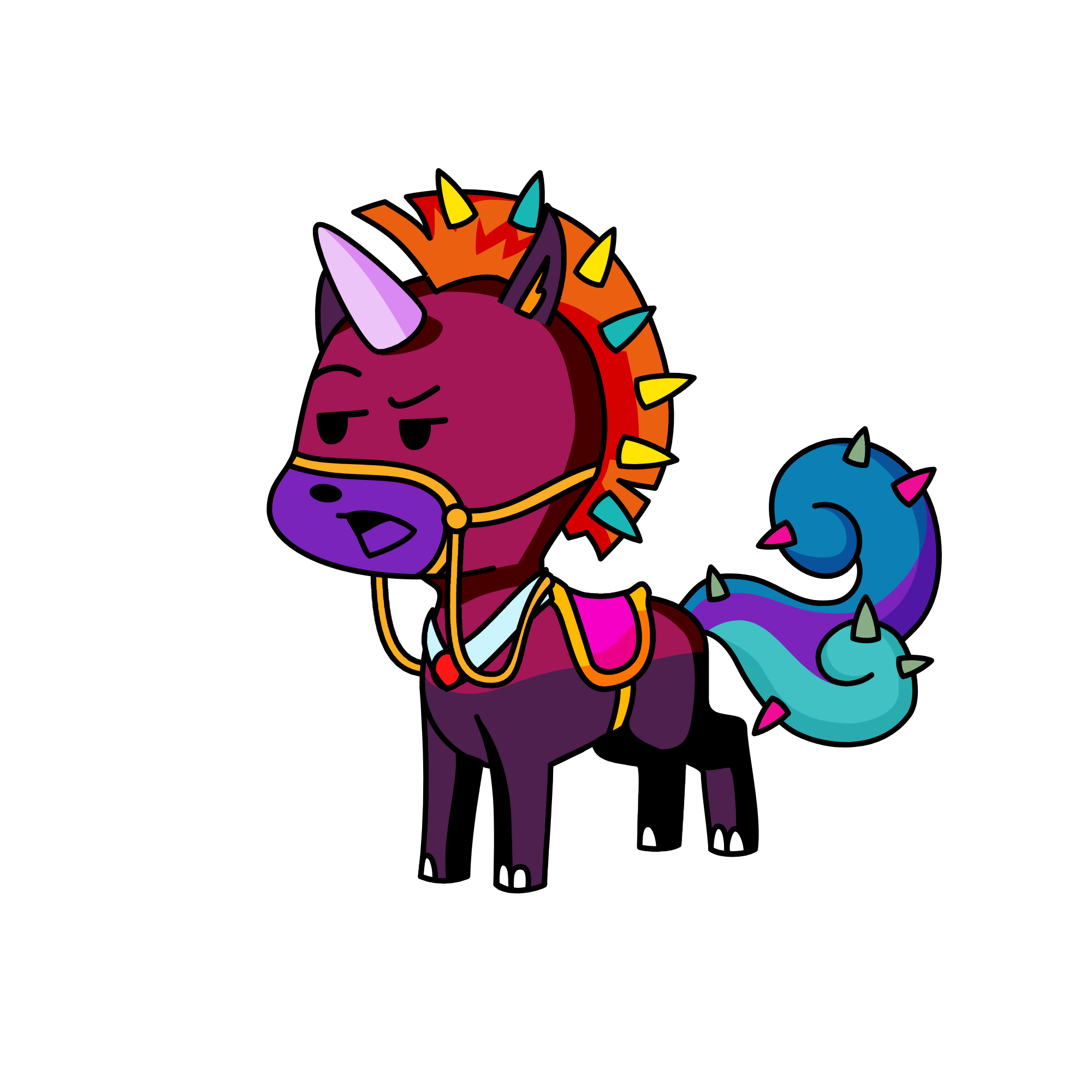 this is what I look like so if you want you can go out and get me I have a crush on all of you boys, the unicorn