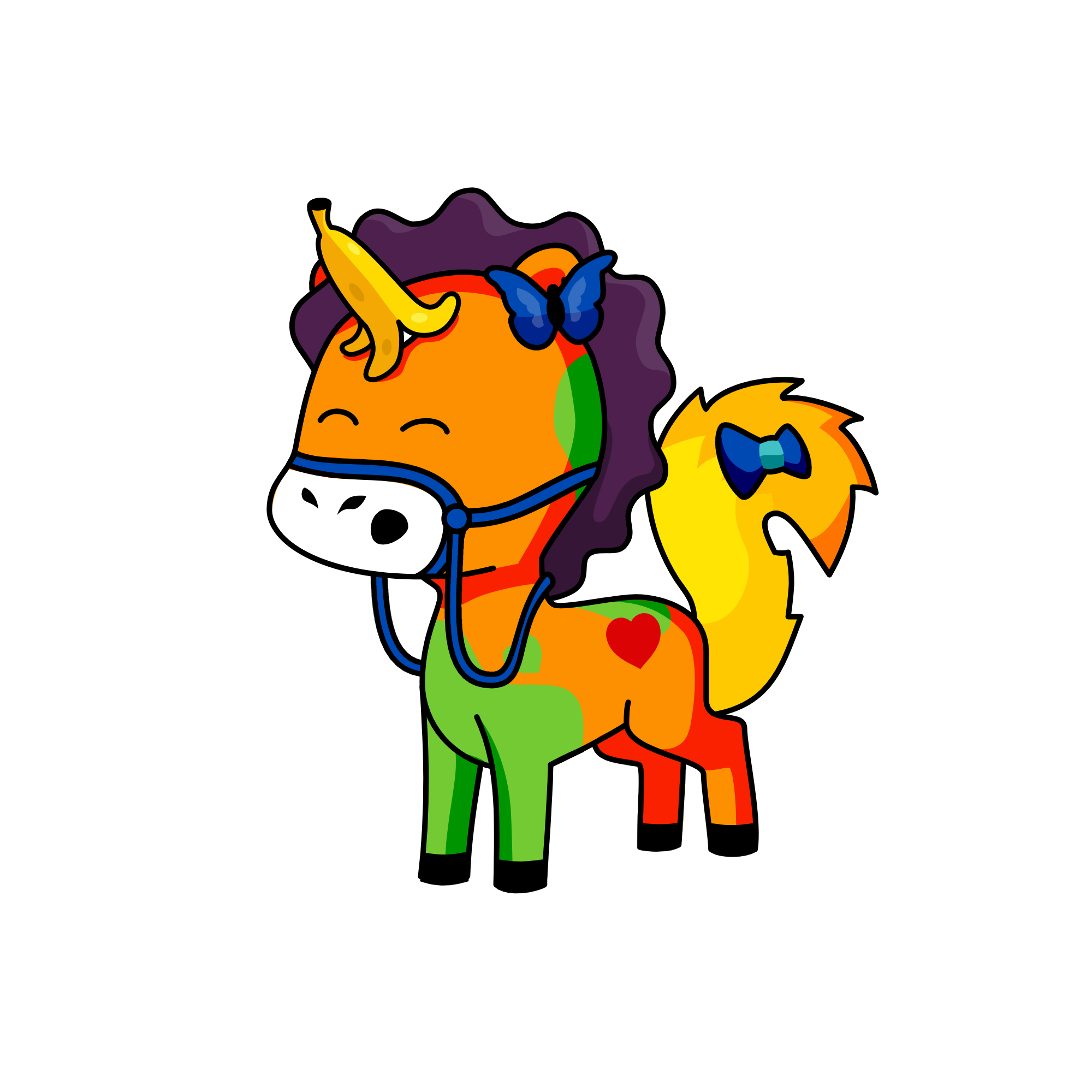 I have a crush on Justin Bieber if you are Justin Bieber , the unicorn