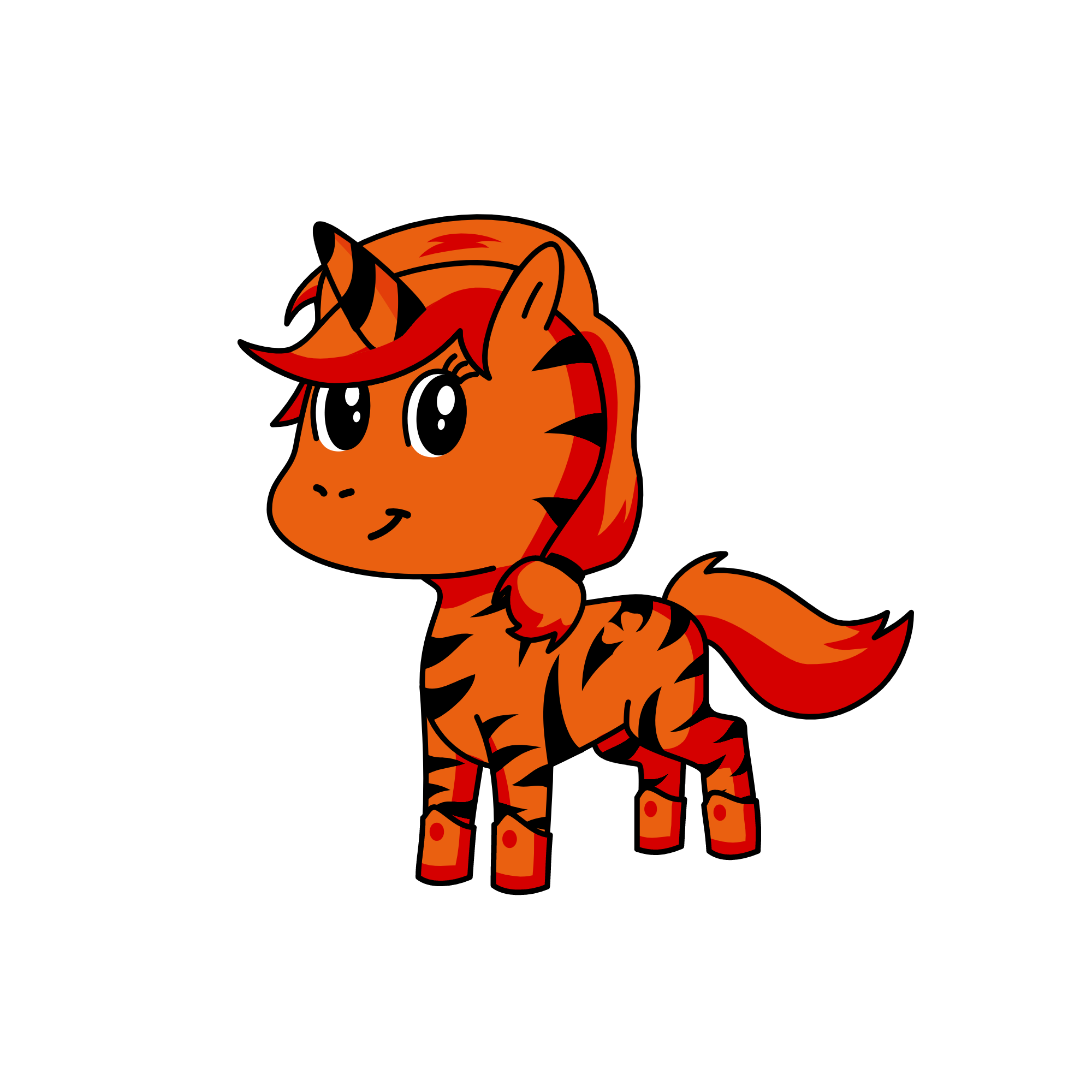 flame, the unicorn