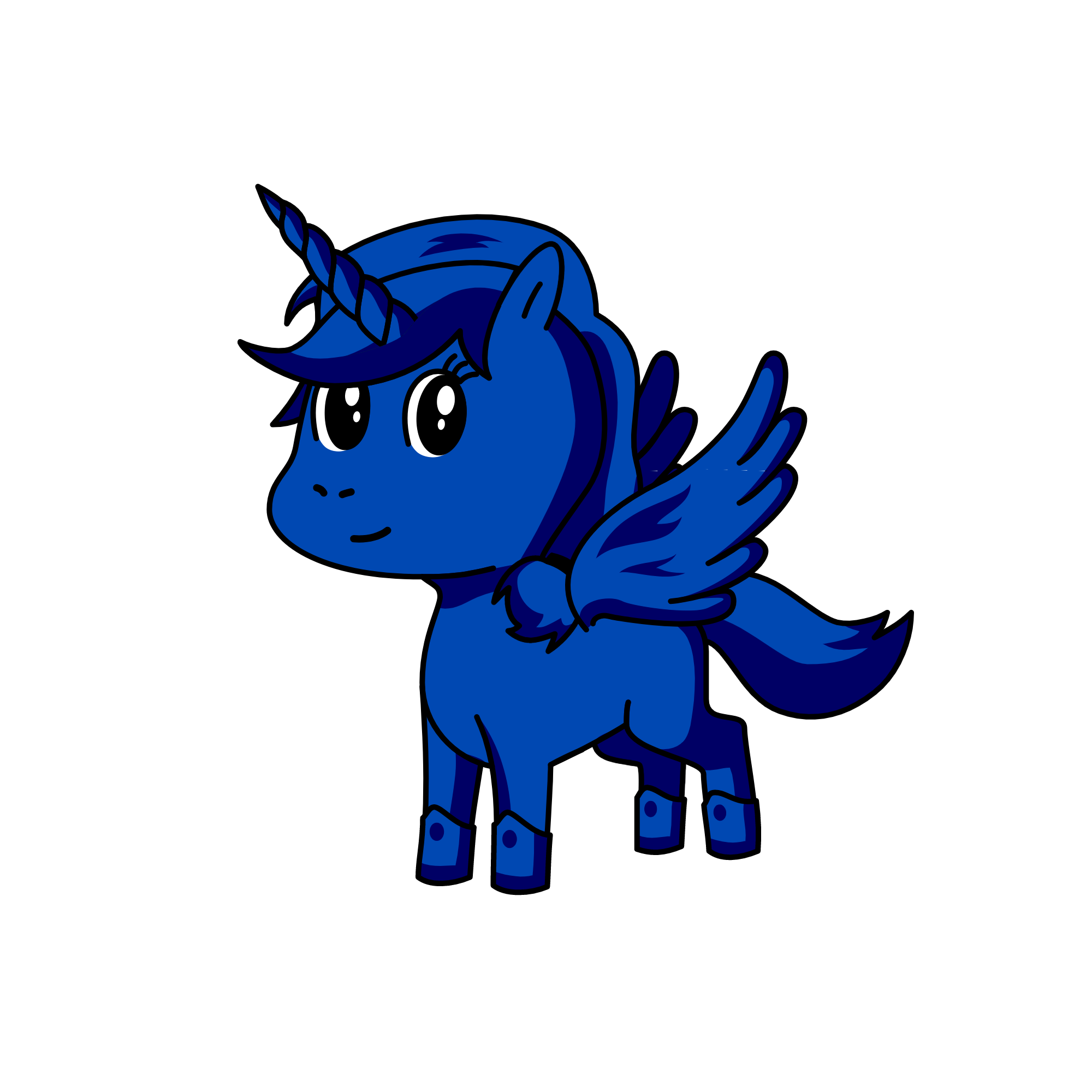JANE! YOU COPIED ME FROOM MY UNICORN!, the unicorn
