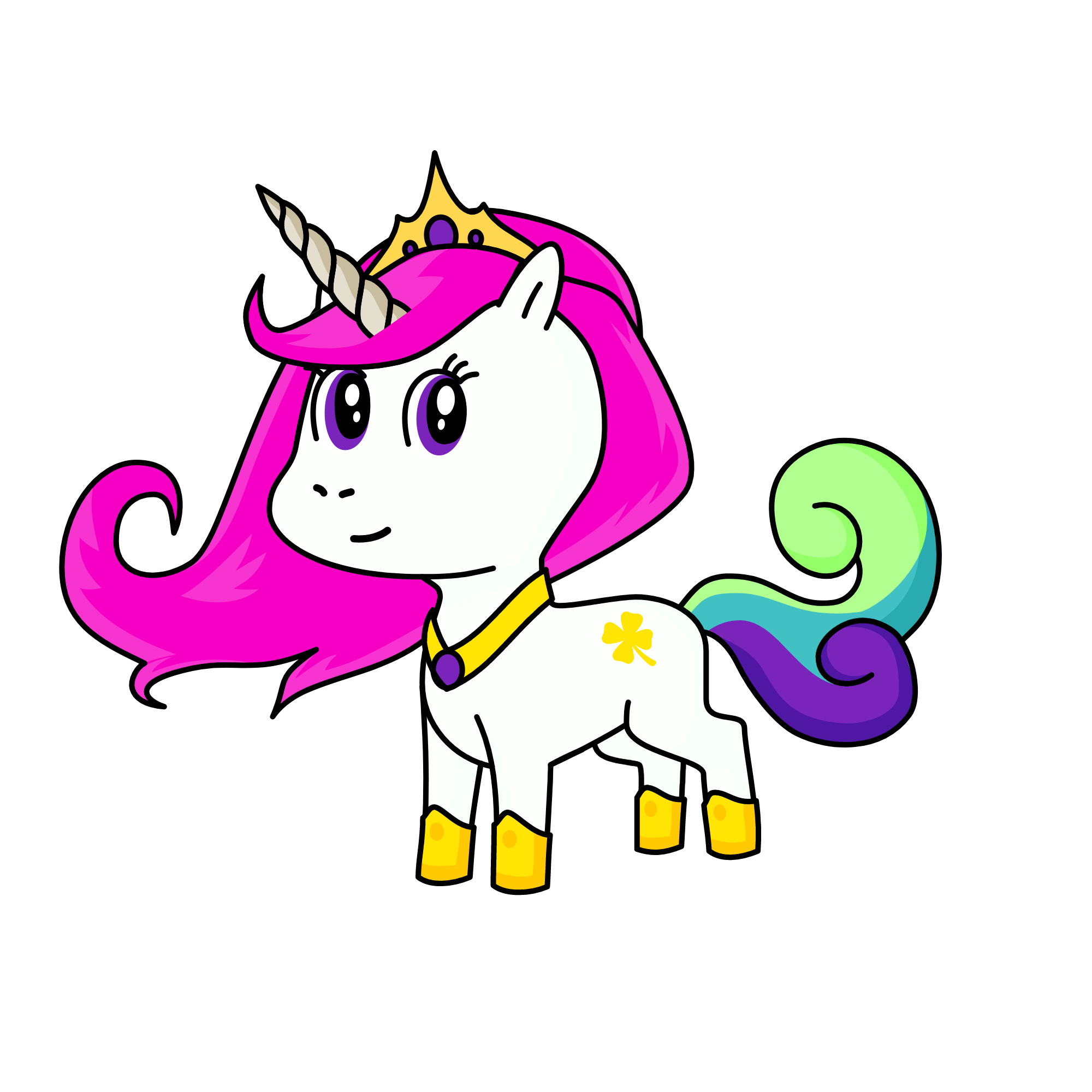 Celestia, the unicorn