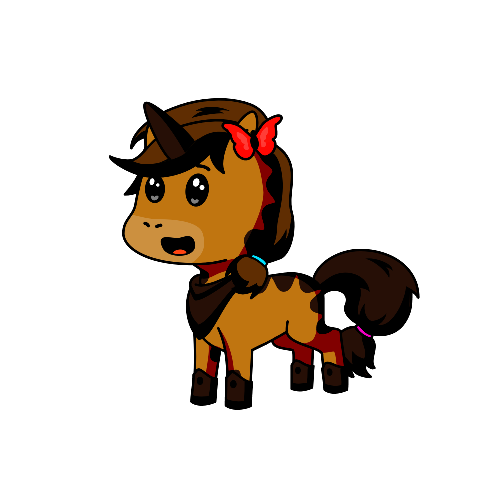 Country Girl Unicorn, the unicorn