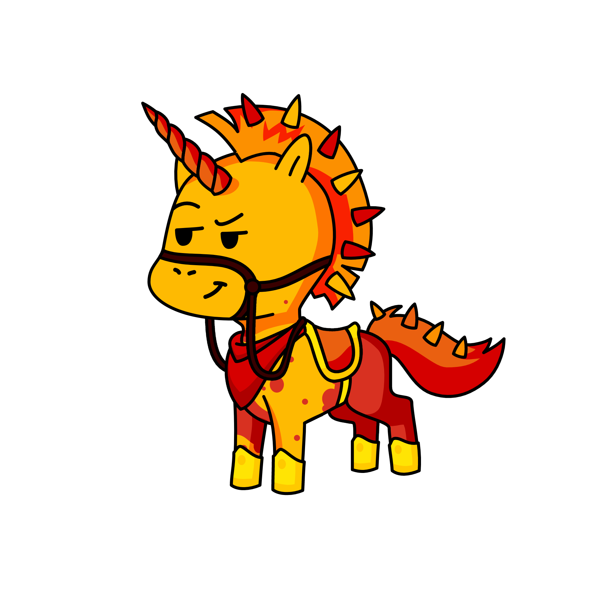 Gansta, the unicorn