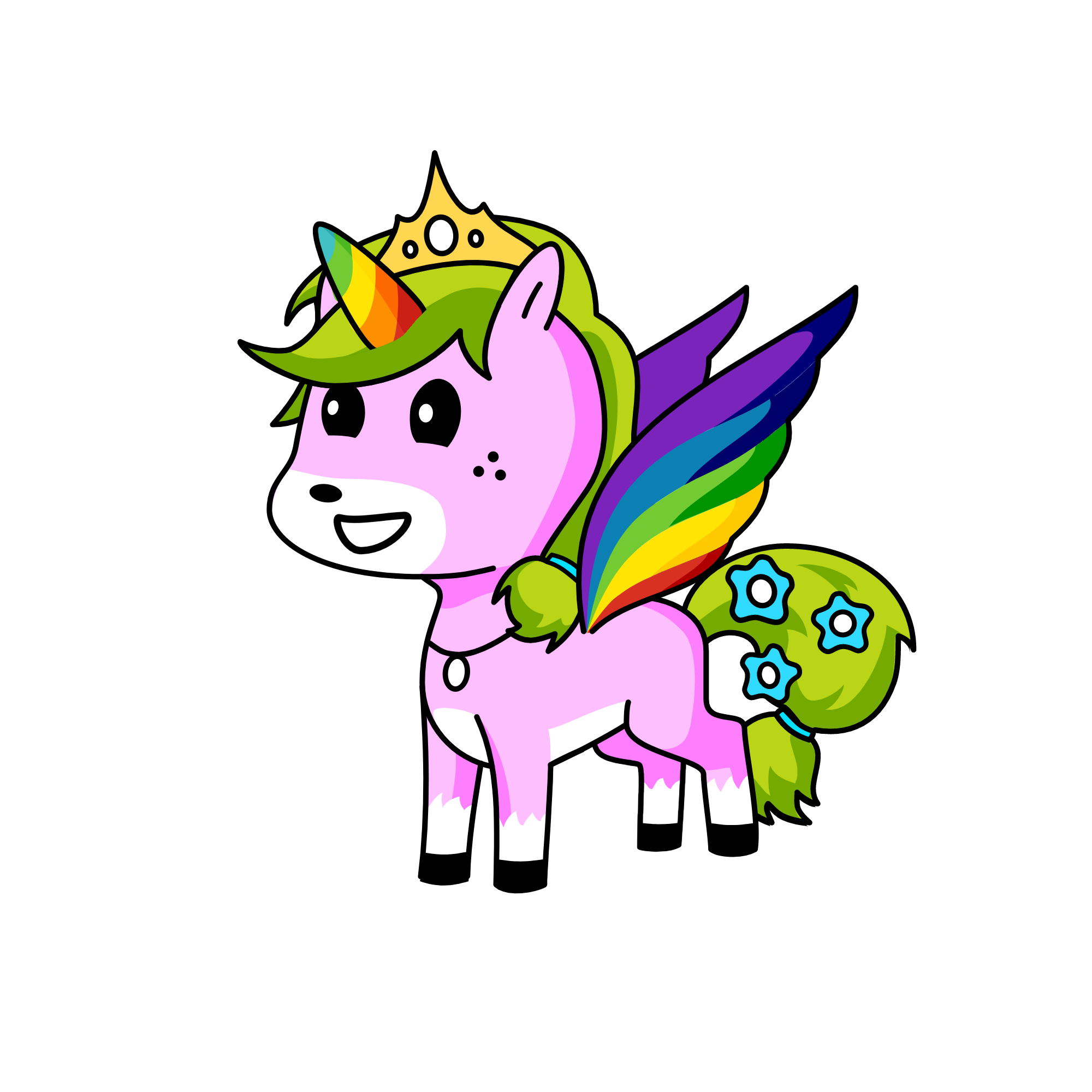 Miss Sujana, the unicorn