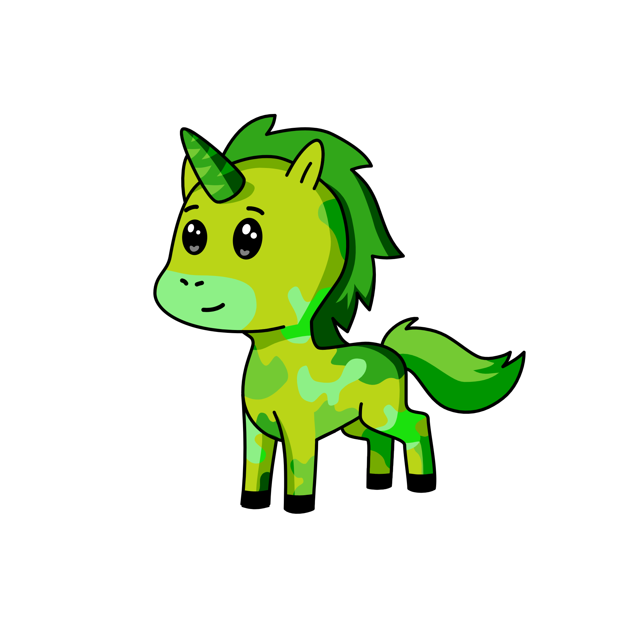 Leaf, the unicorn