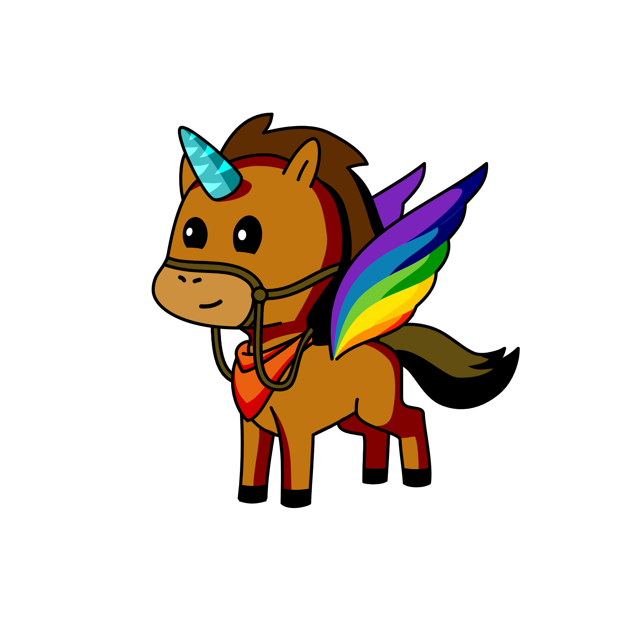Canter, the unicorn