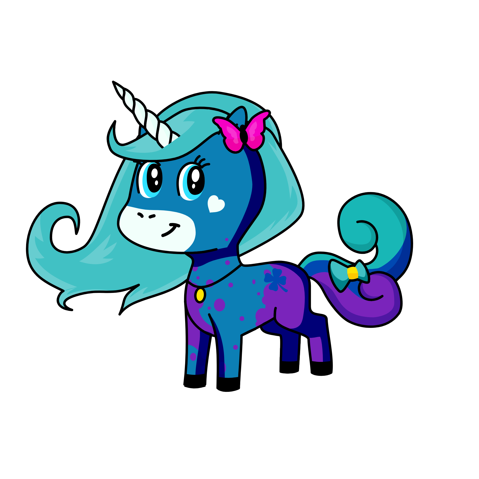 Andromeda, the unicorn