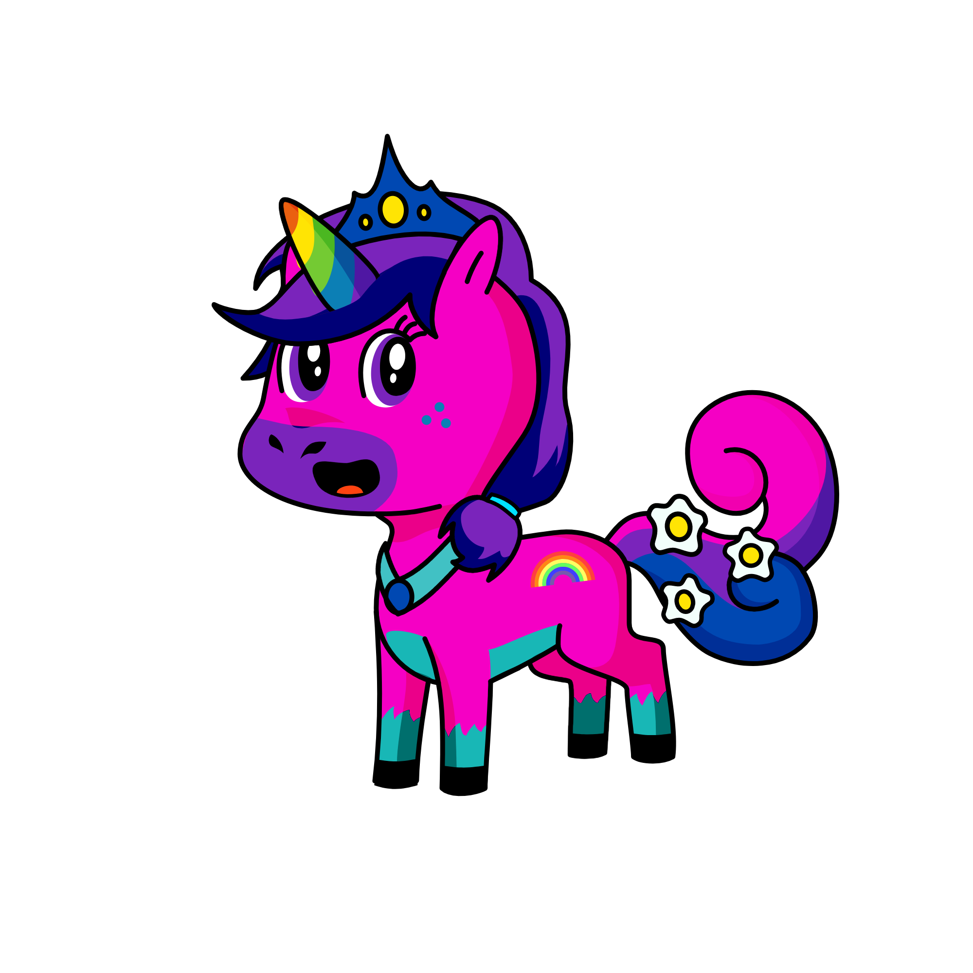 Lovely, the unicorn