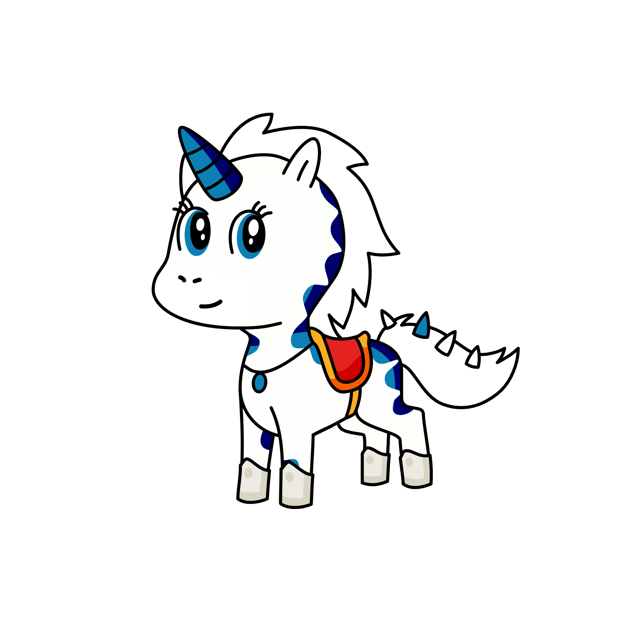 Queen Icy, the unicorn