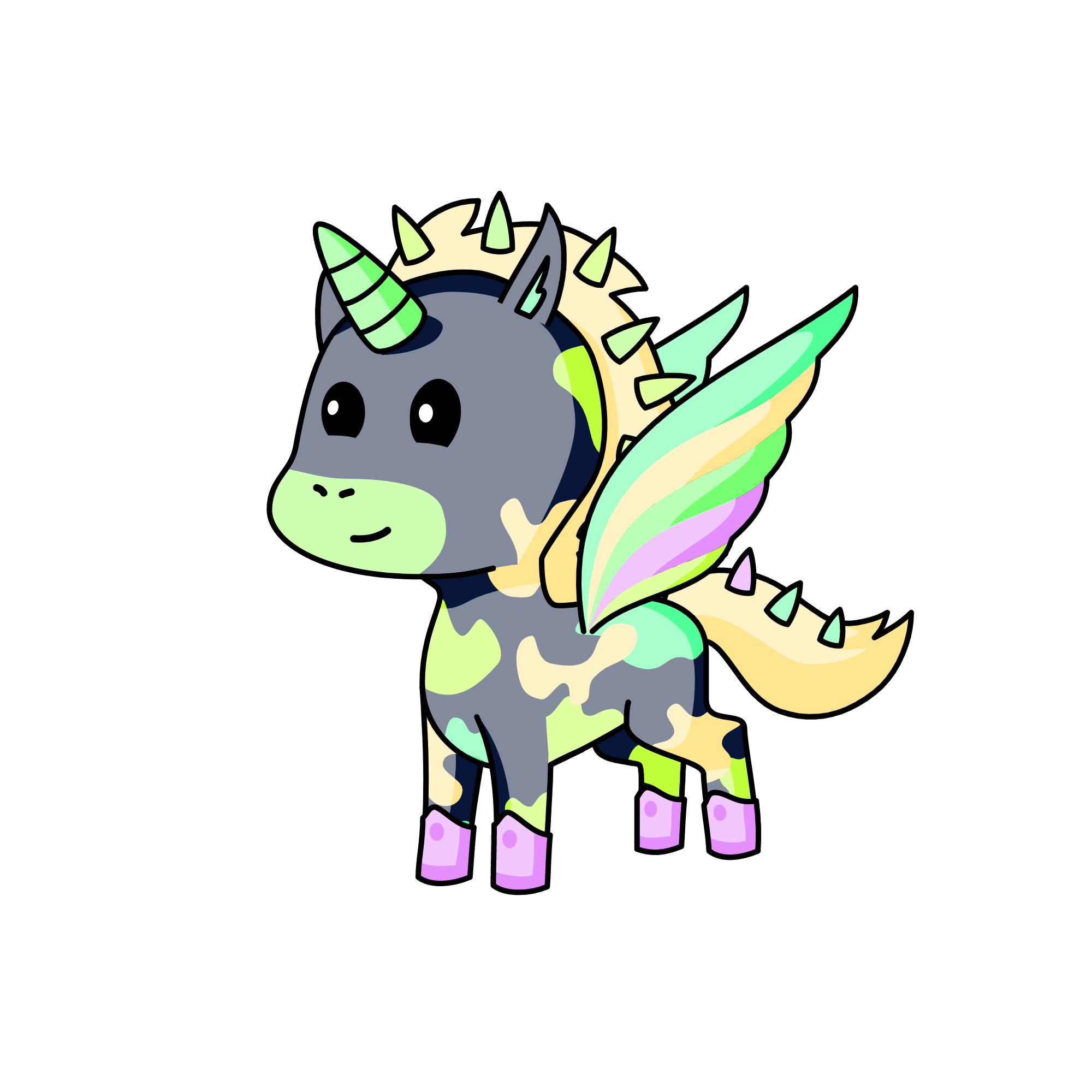 Sky, the unicorn