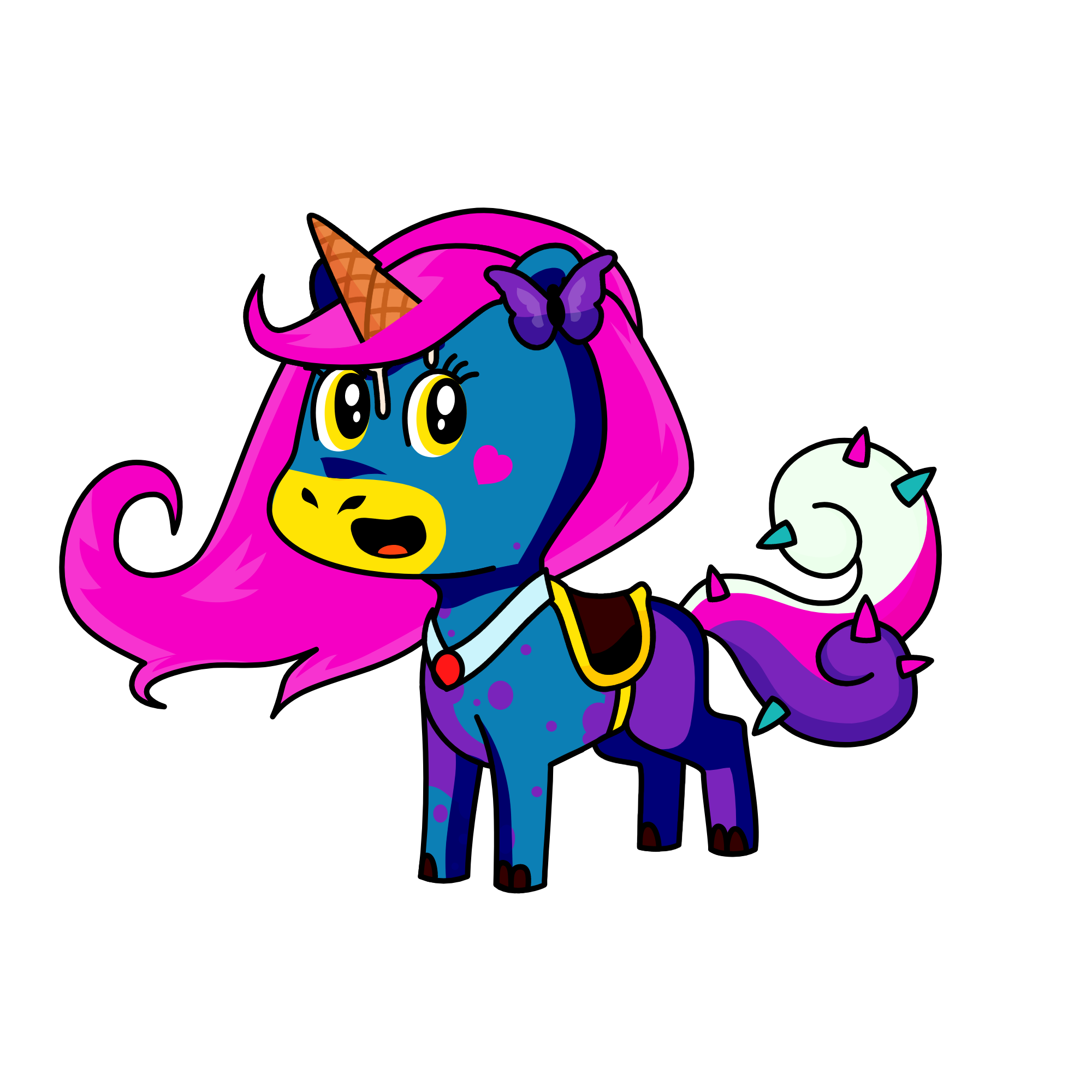 Wafflesia, the unicorn