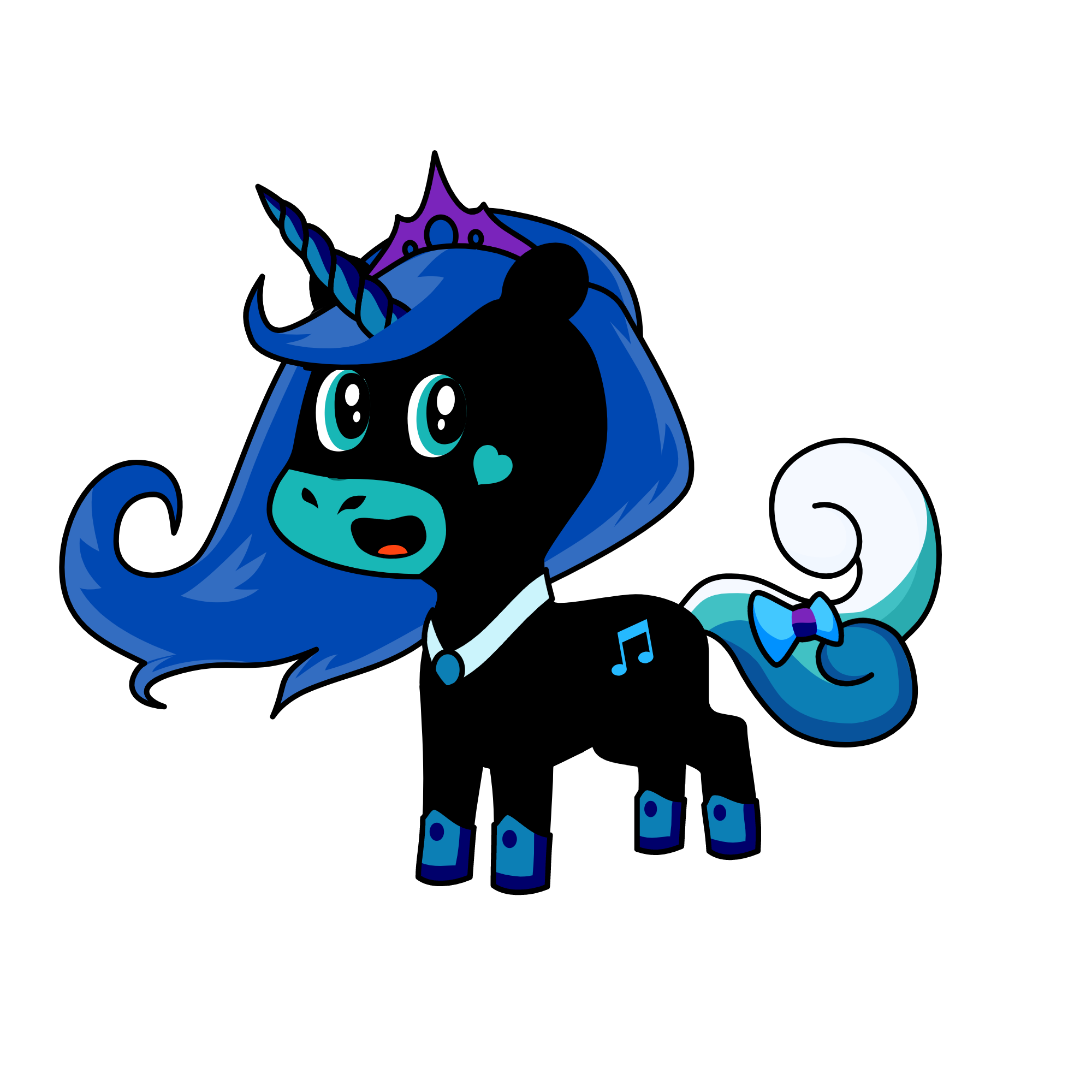 Aquarianna, the unicorn